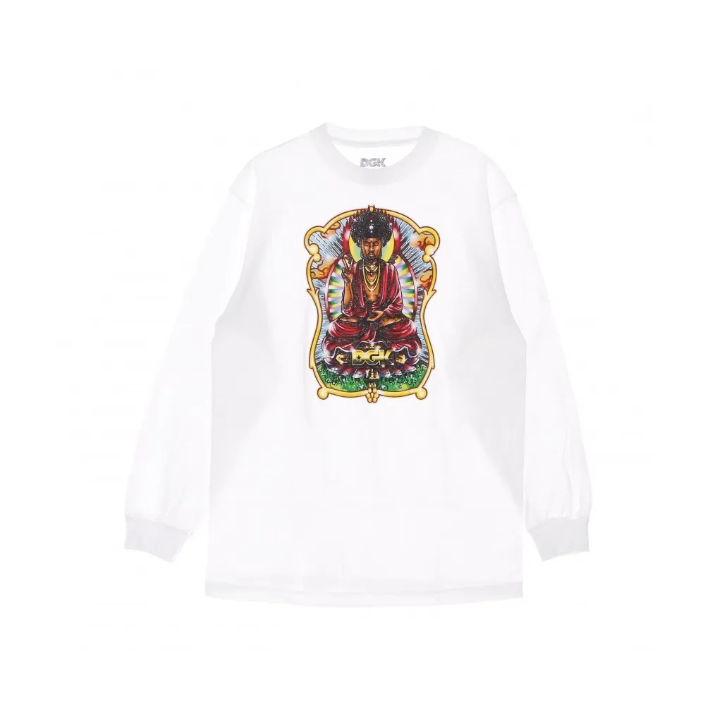 MAGLIETTA UOMO BUDDHA L/S WHITE