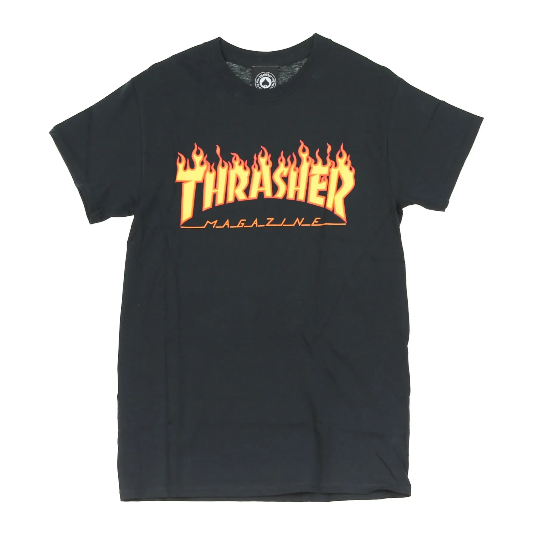 Maglietta Uomo Flame Tee Black/yellow