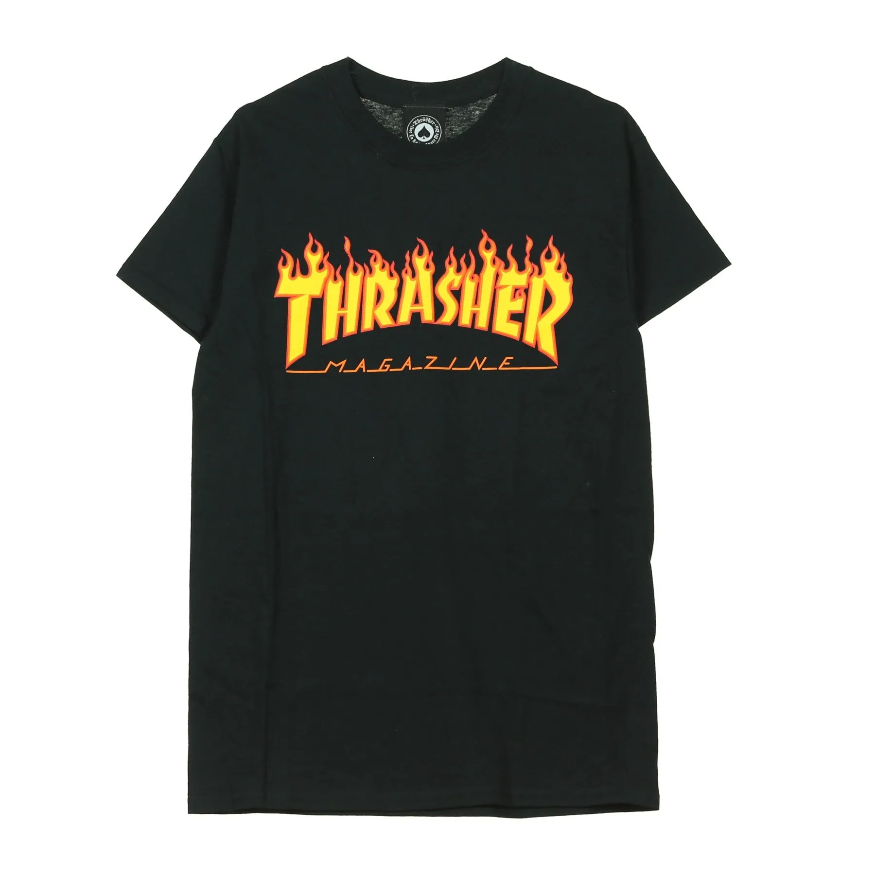 Maglietta Uomo Flame Tee Black/yellow
