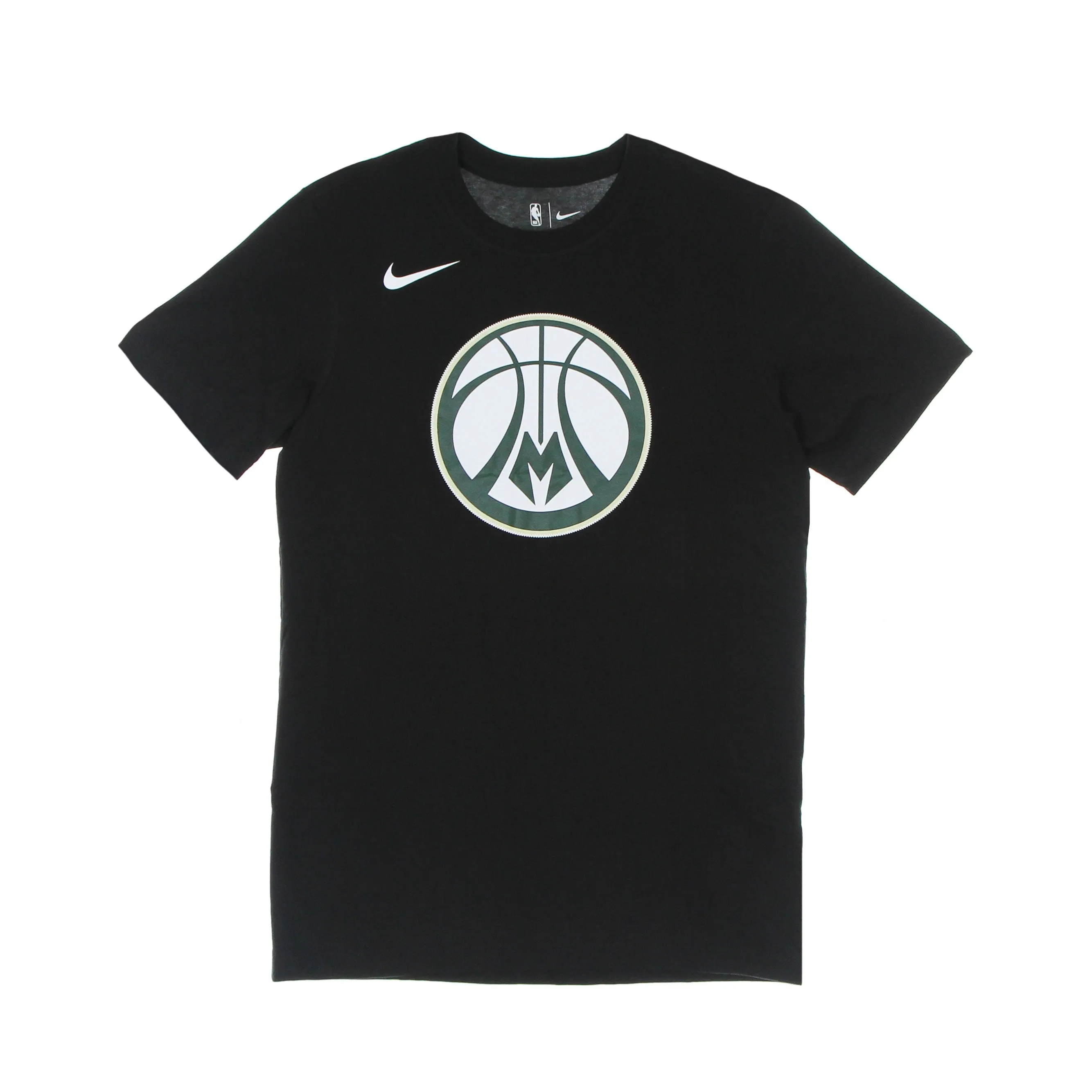 Maglietta Uomo Nba Dri Fit Essential Logo Tee Milbuc Black