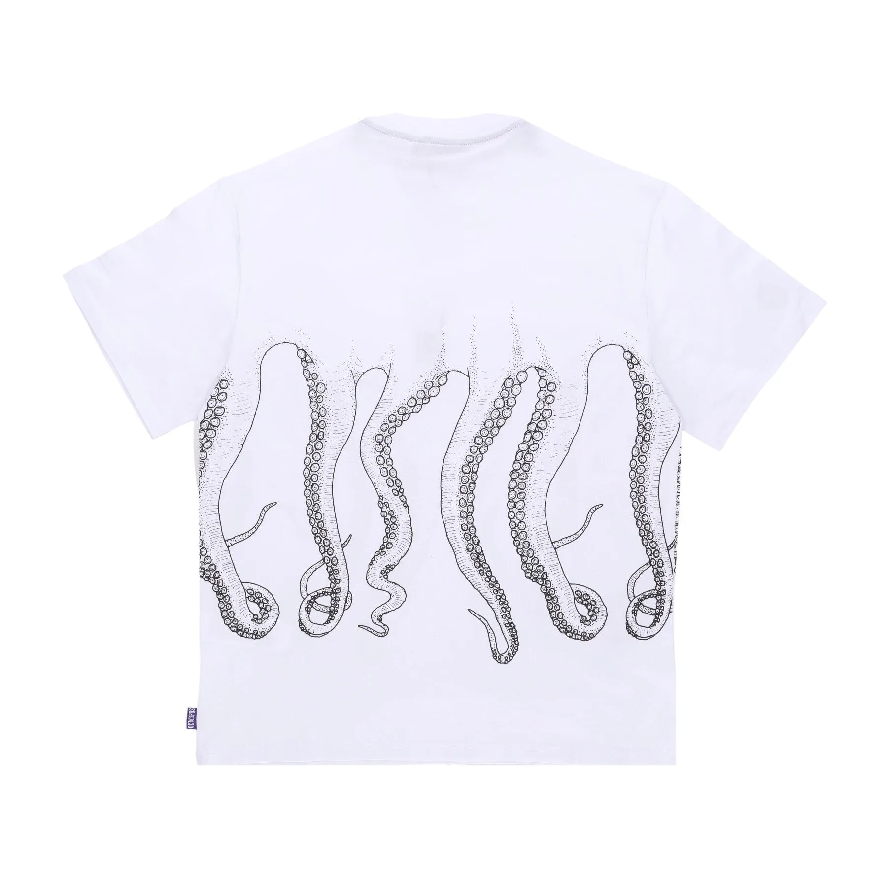 Maglietta Uomo Outline Tee White/black