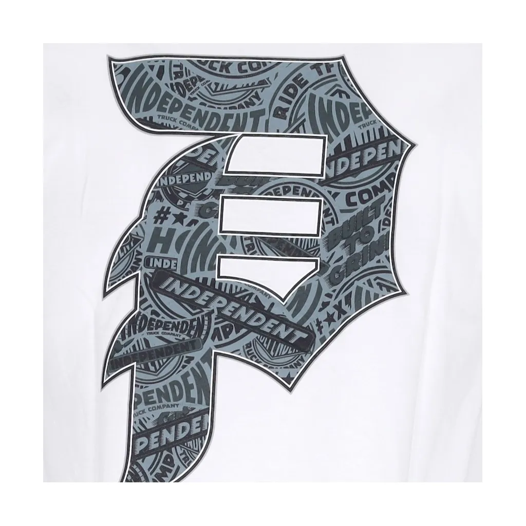 maglietta uomo stickers dirty p tee x independent WHITE