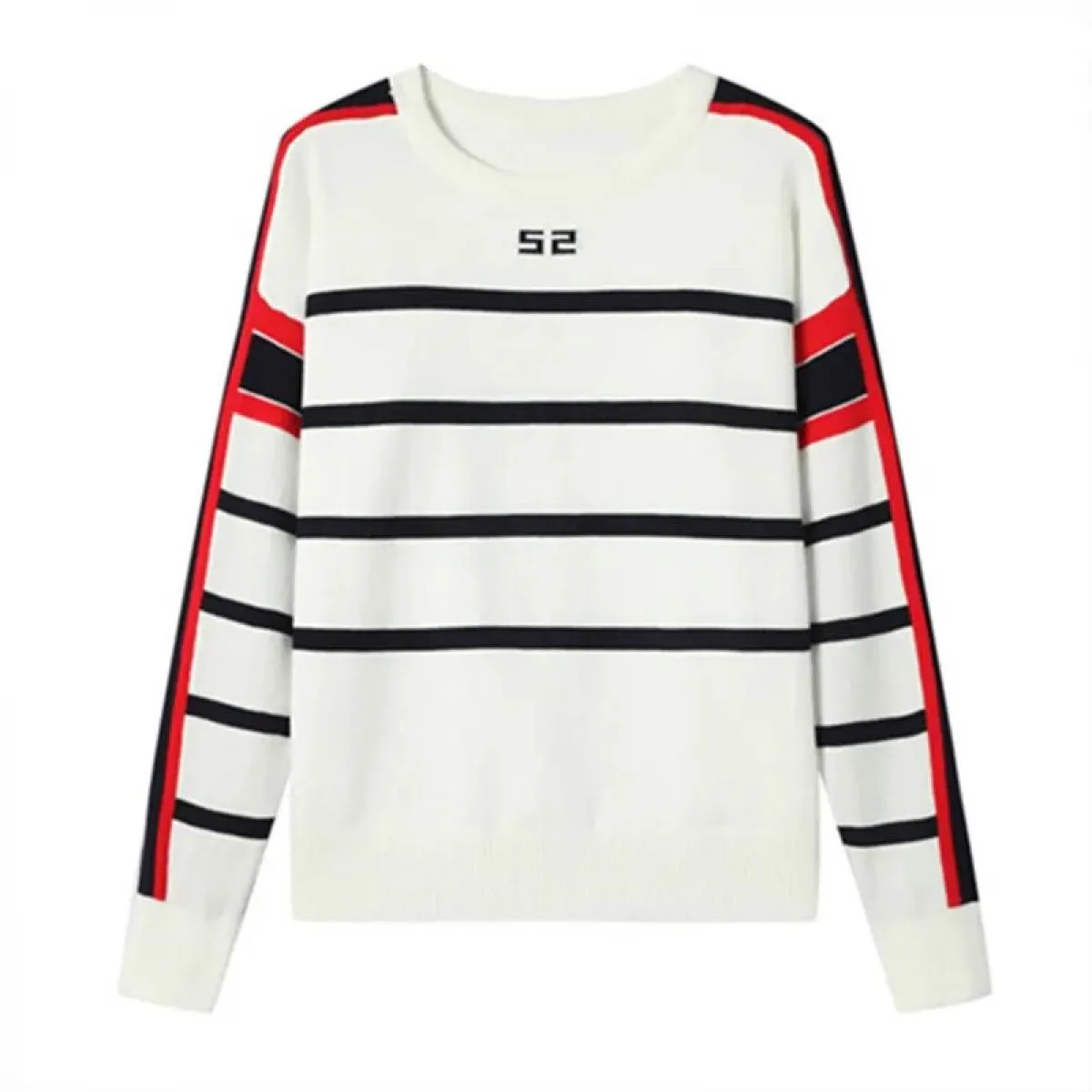 Maglione da donna Autunno Inverno O Collo Maglieria Manica lunga Maglione allentato Pullover Lady Maglione di alta qualità Top l