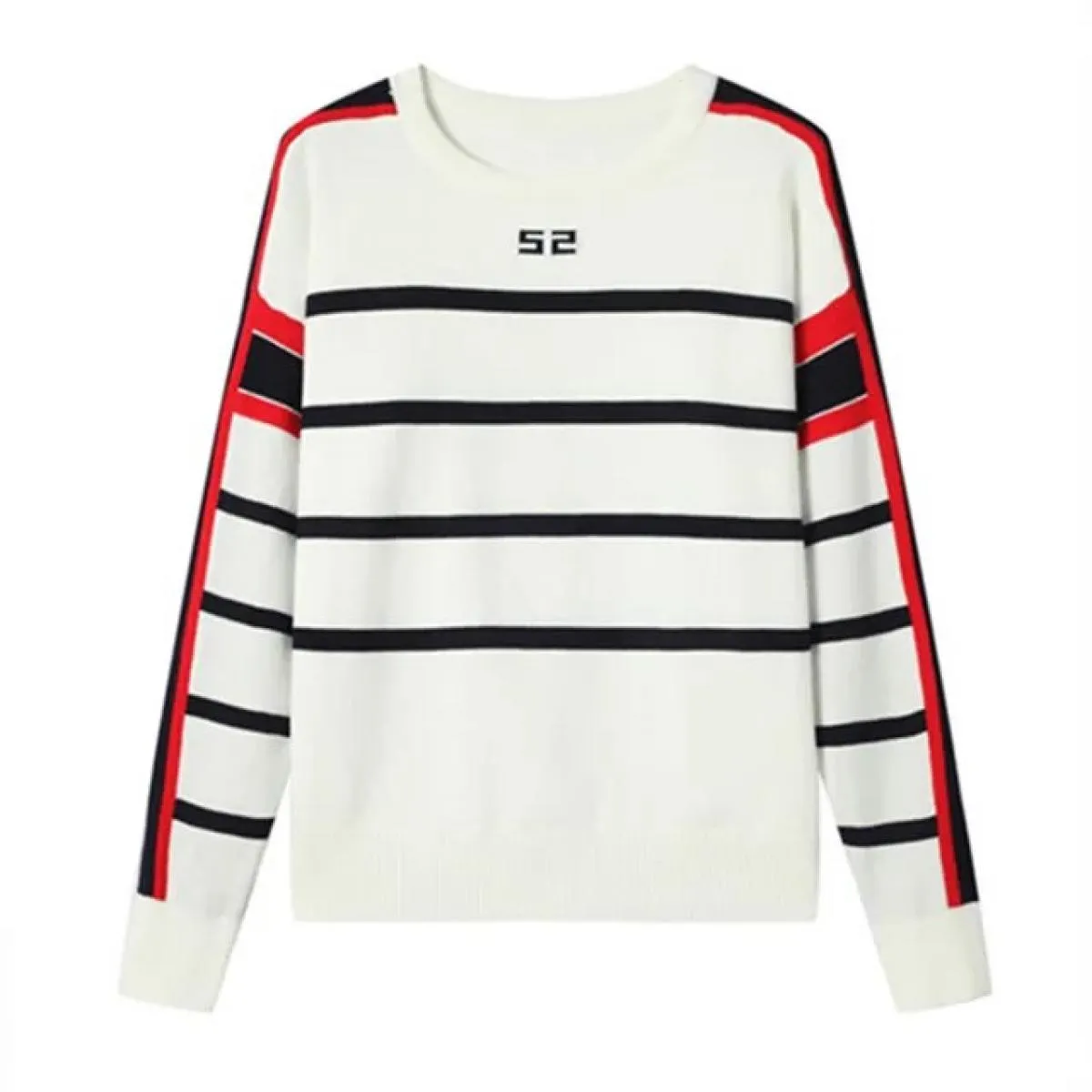 Maglione da donna Autunno Inverno O Collo Maglieria Manica lunga Maglione allentato Pullover Lady Maglione di alta qualità Top l