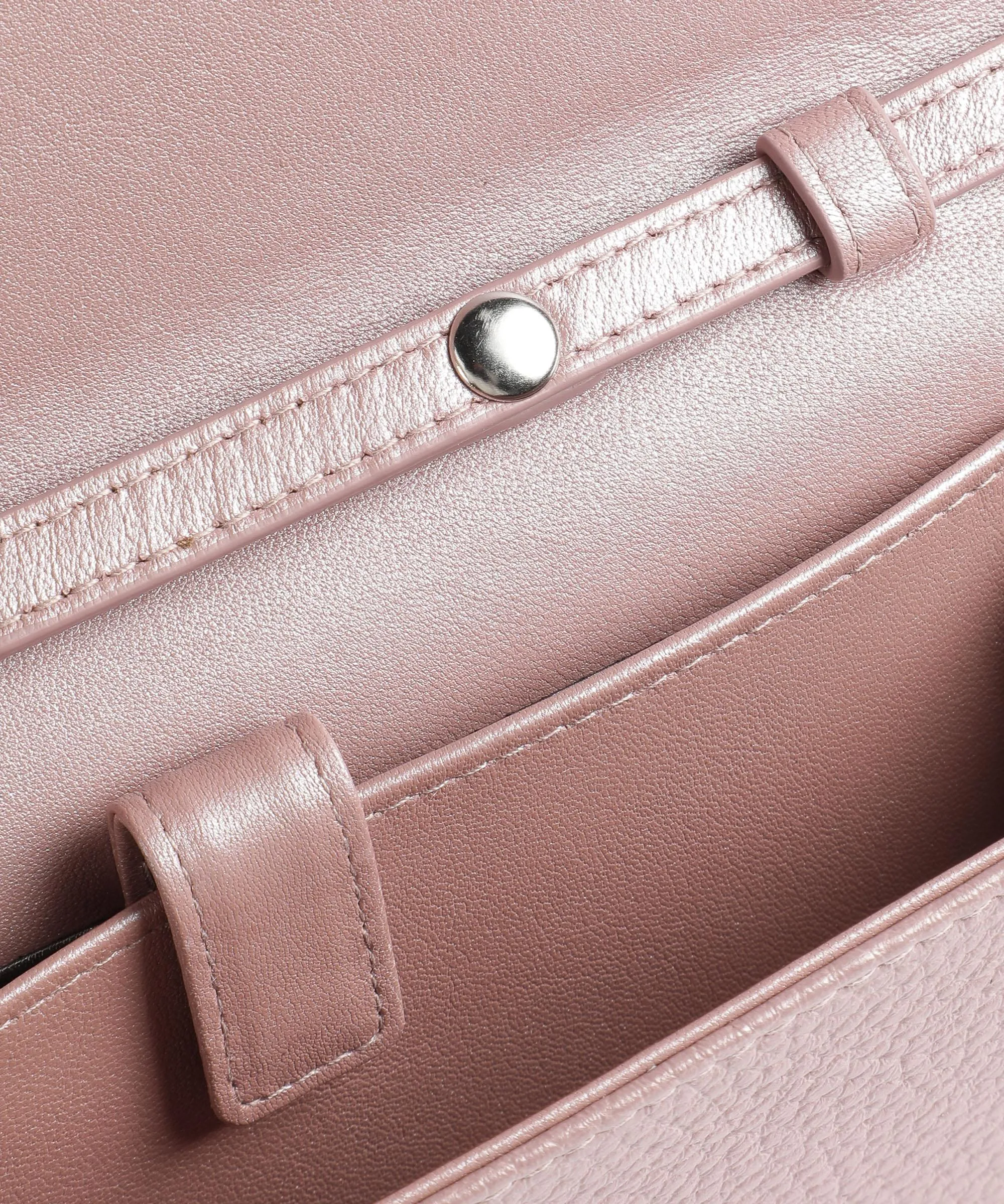  Mandarina Duck I-Con Borsa a tracolla pelle di vitello grana rosa  