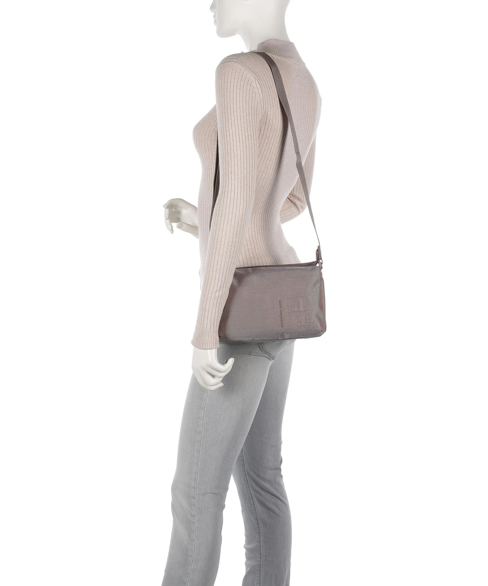  Mandarina Duck MD20 Borsa a tracolla poliestere taupe  