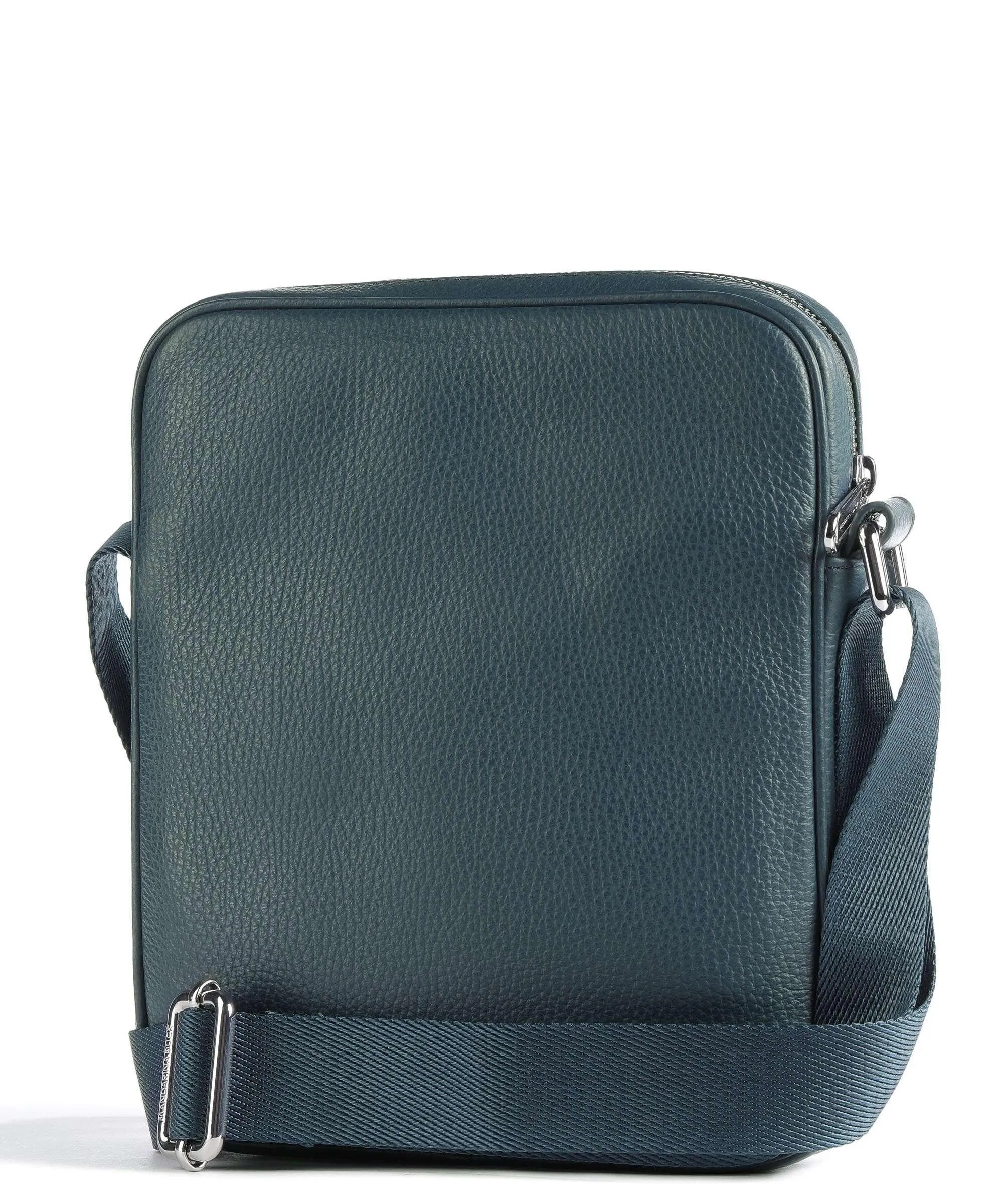  Mandarina Duck Mellow Urban Borsa a tracolla pelle di vitello grana petrol  
