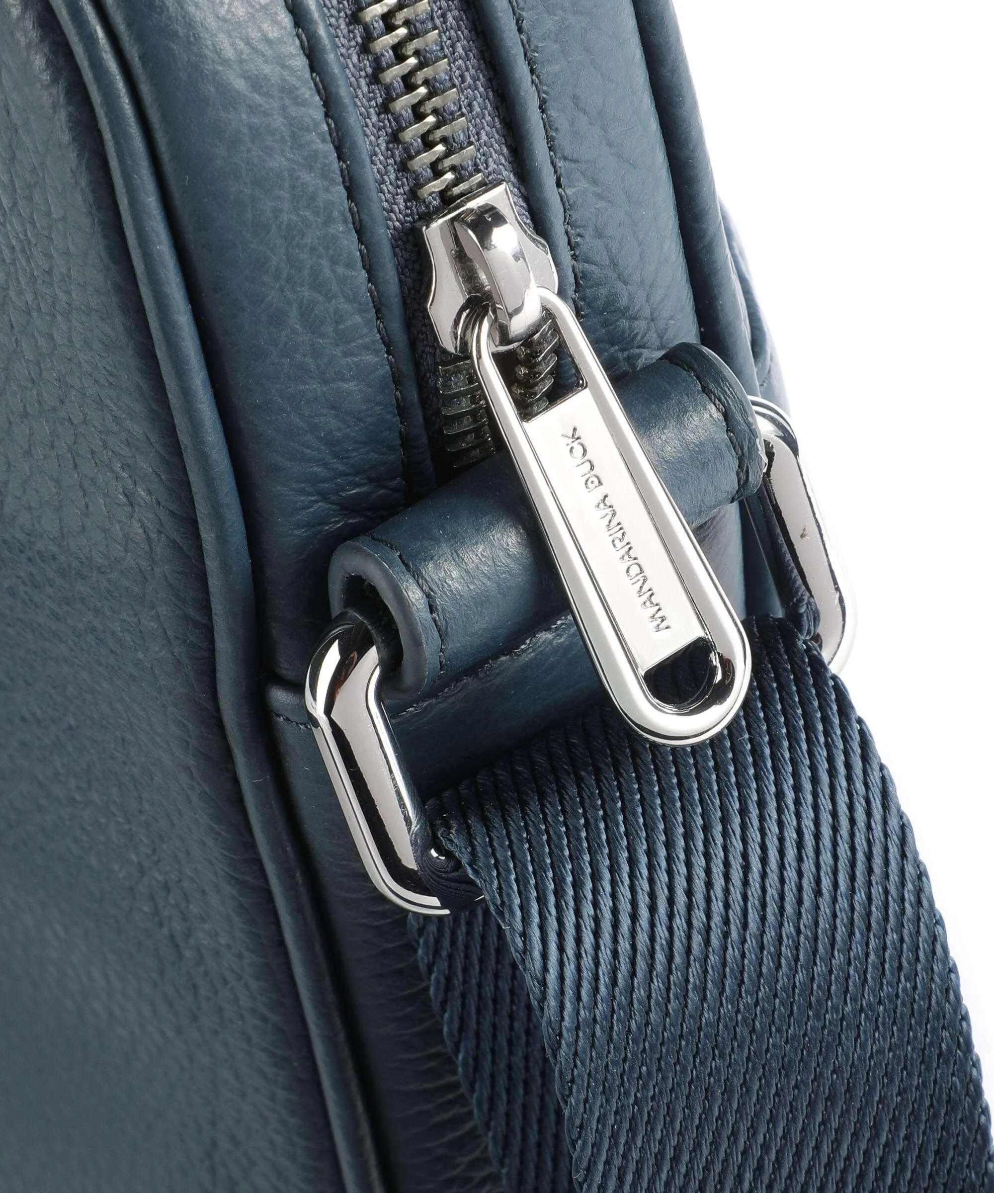  Mandarina Duck Mellow Urban Borsa a tracolla pelle di vitello grana petrol  