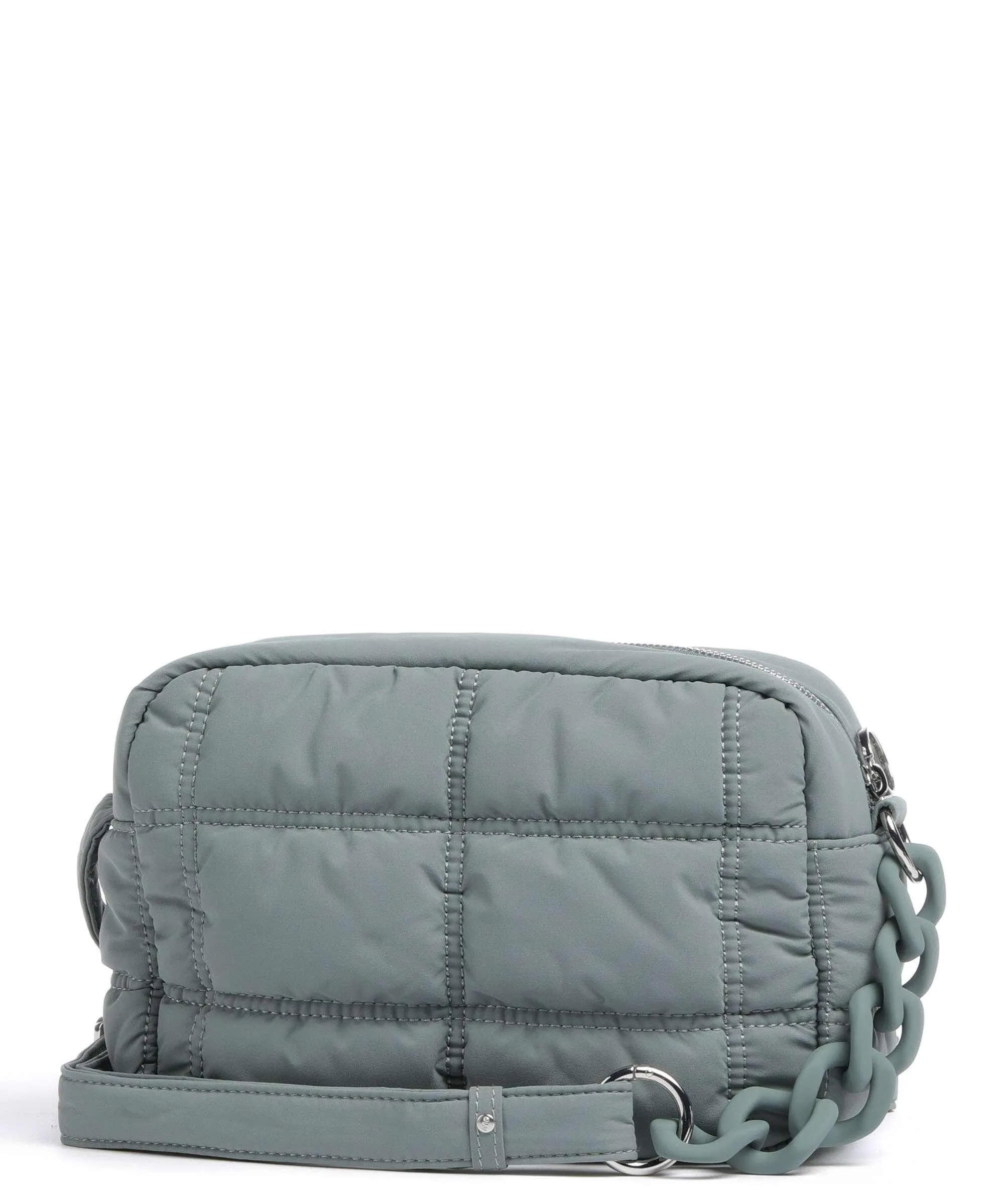  Mandarina Duck Pillow Dream Borsa a tracolla nylon verde blu  