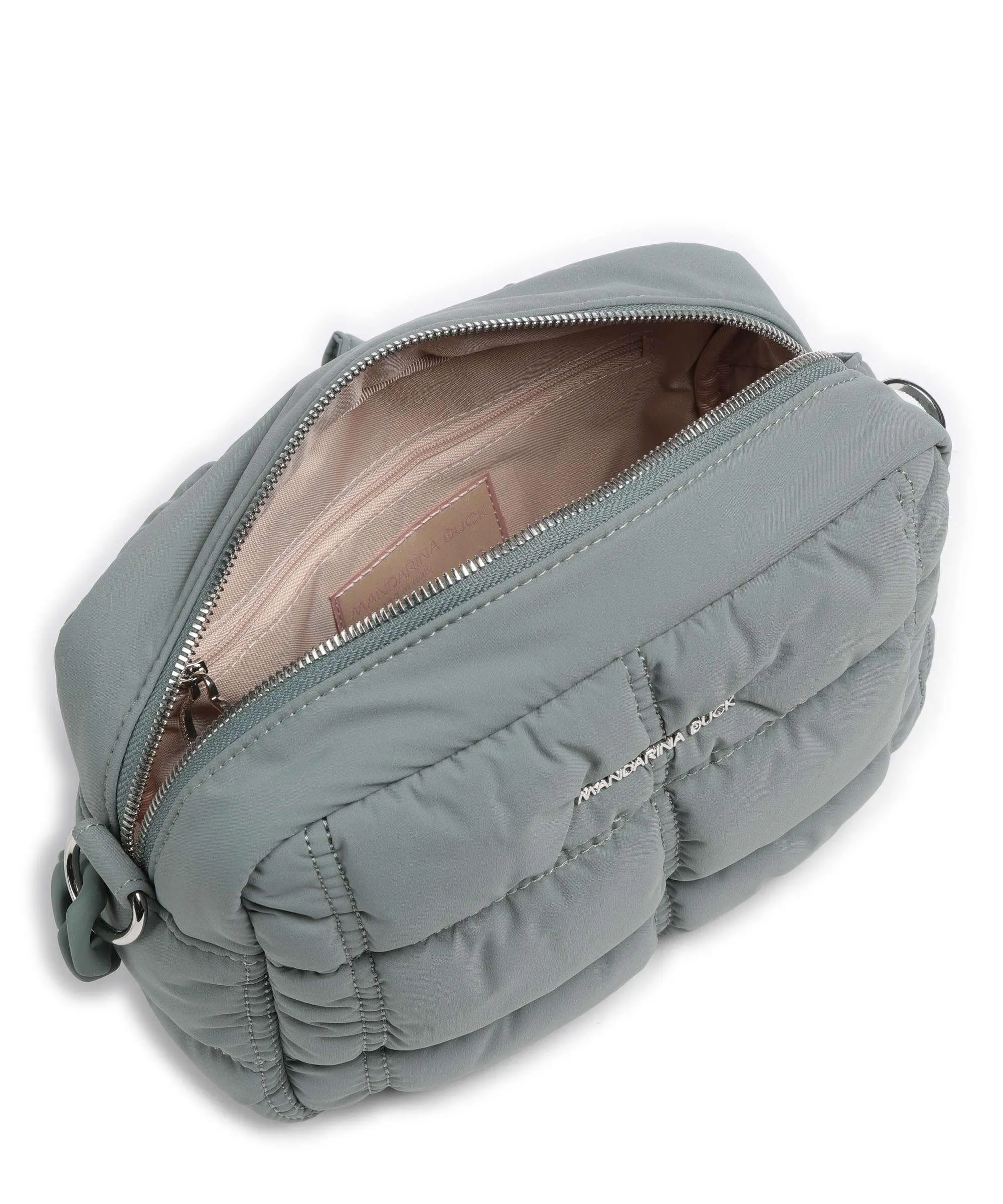  Mandarina Duck Pillow Dream Borsa a tracolla nylon verde blu  