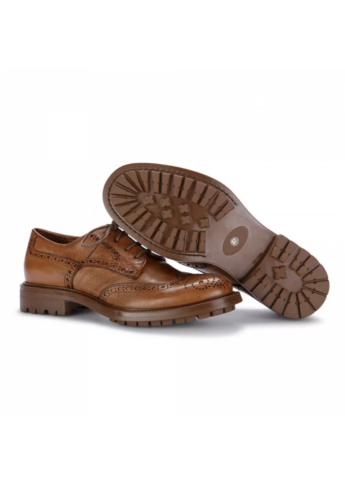 MANOVIA 52 | SCARPE BASSE LAVORAZIONE BUDAPEST MARRONE