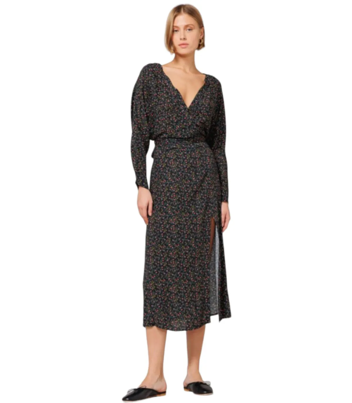 Mar de Margaritas Donna Blusa Manica lunga Con Apertura Sulla Schiena Carla Fantasia Provenzale