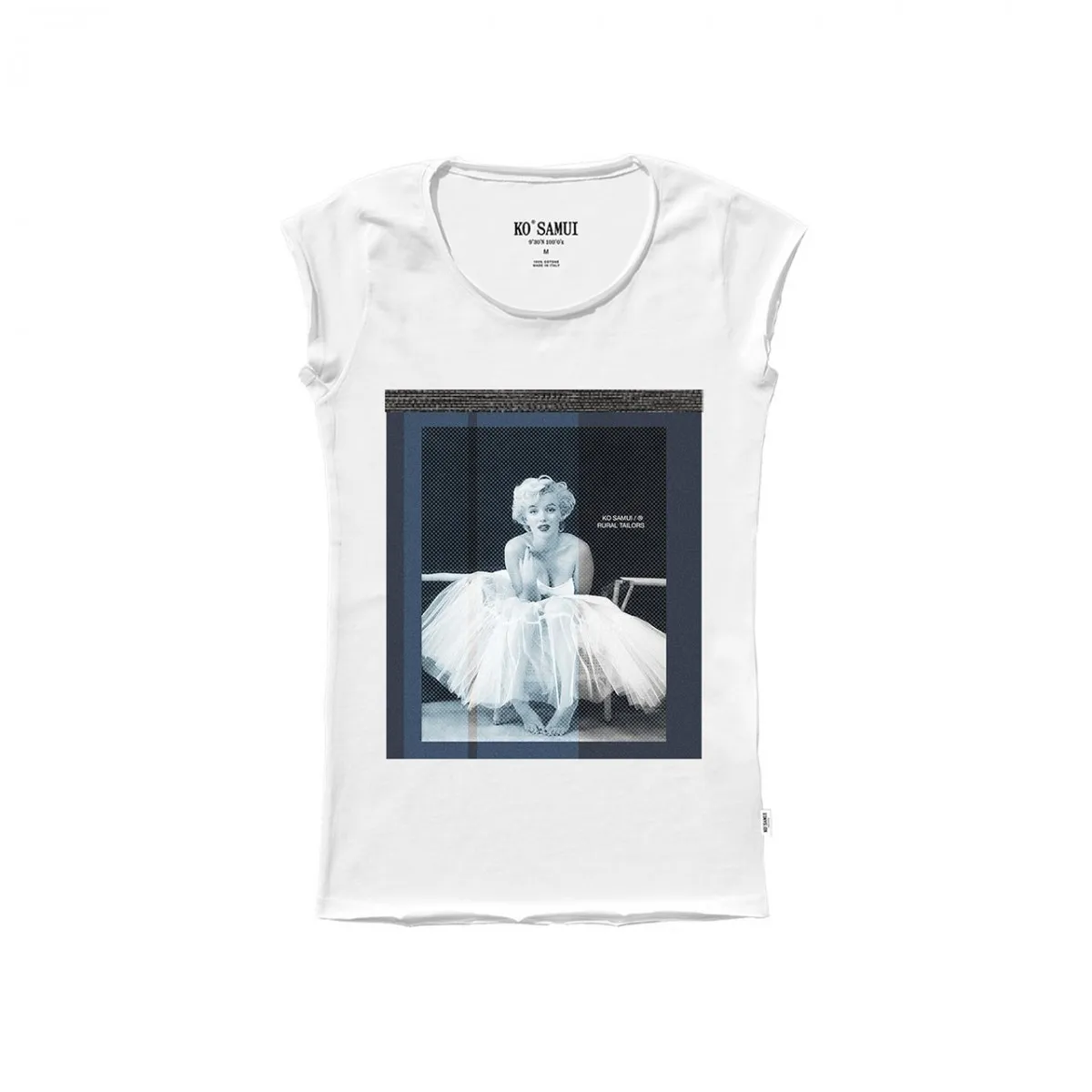 Marilyn Monroe Shine T-Shirt Bianco