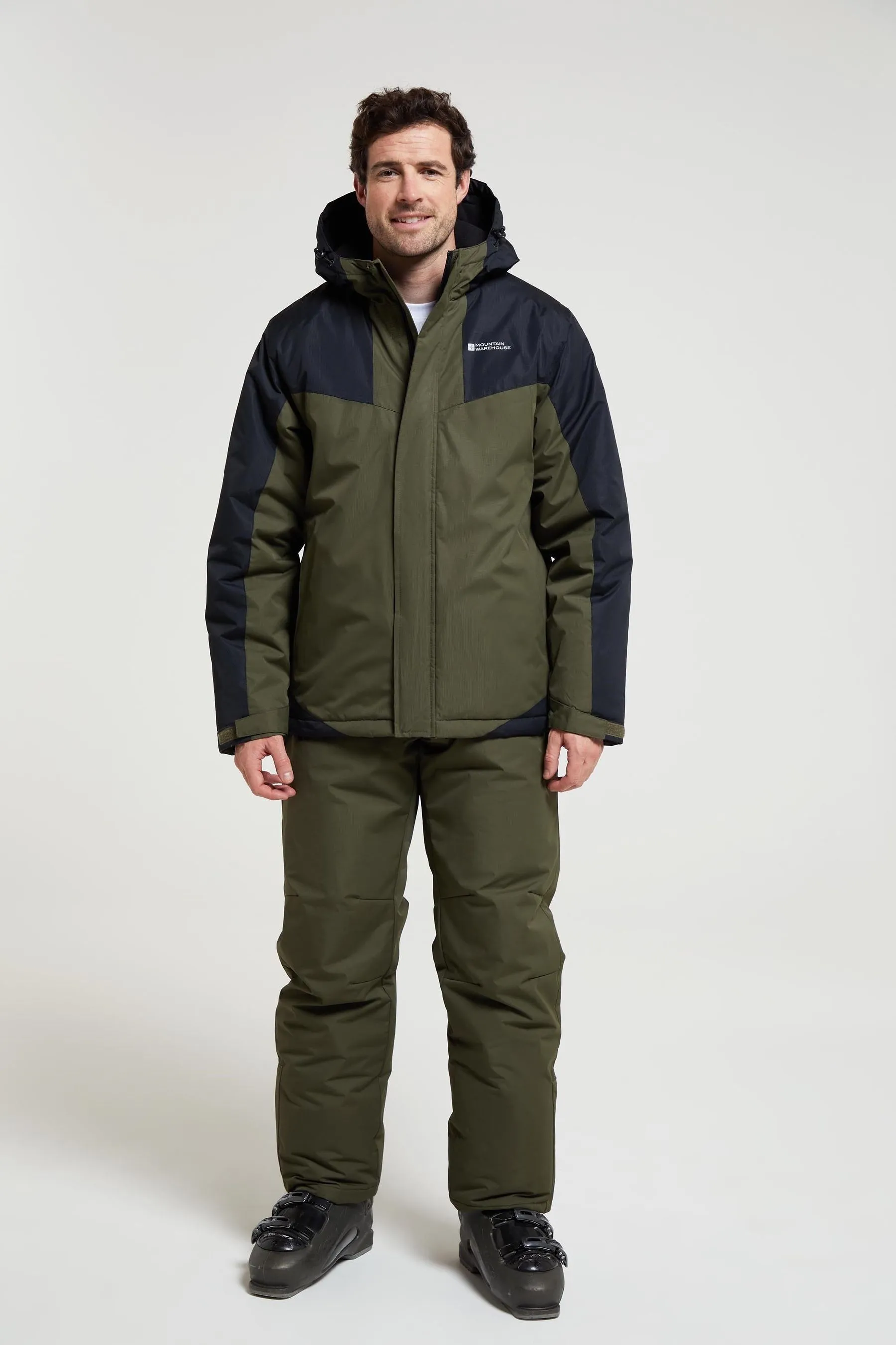 Mountain Warehouse Uomo Dusk III - Giacca da sci impermeabile