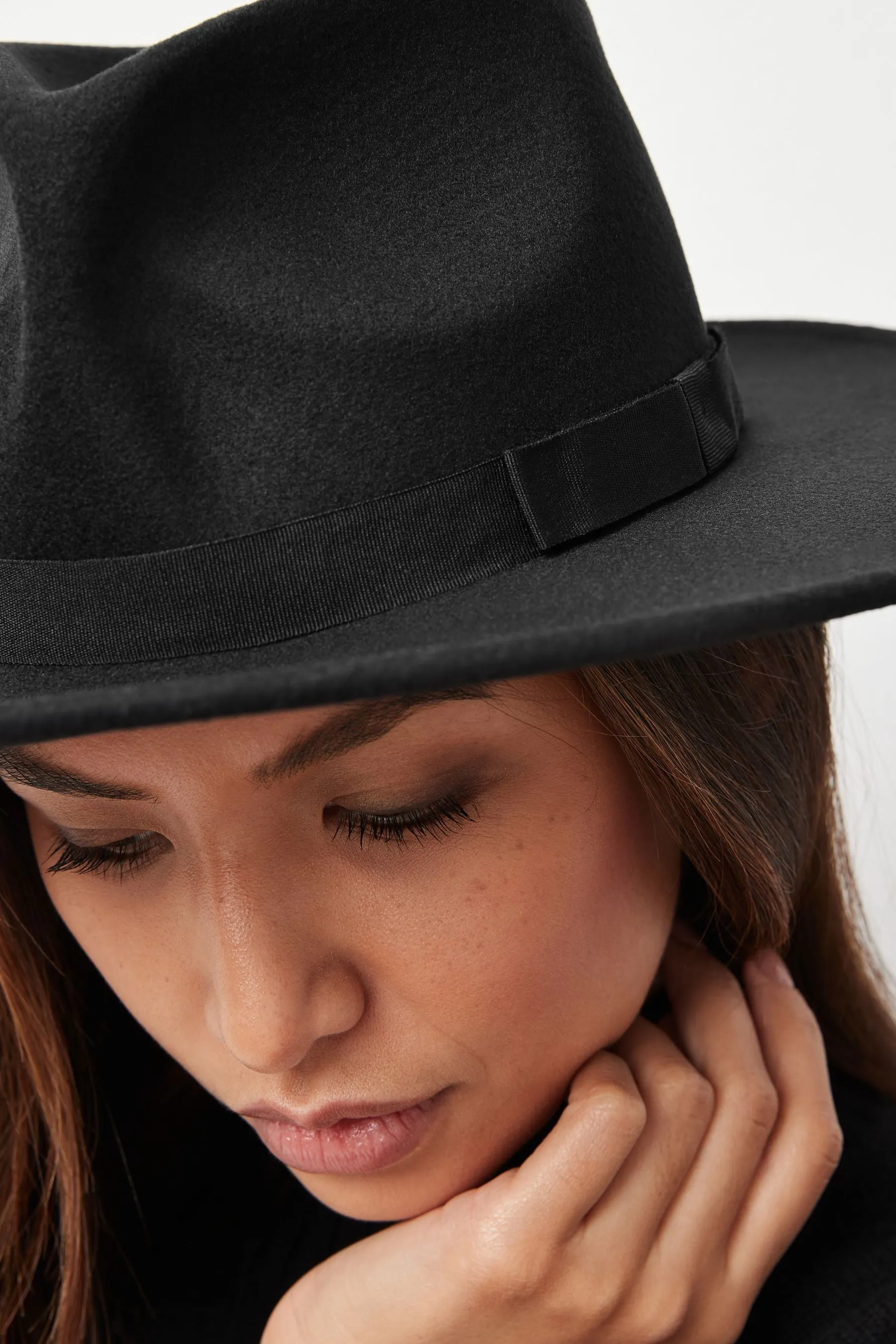 Nero  - Cappello fedora