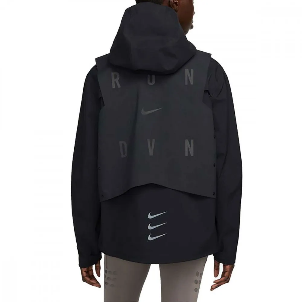 NIKE GIACCA CON CAPPUCCIO RUN DIVISION STORM-FIT DONNA