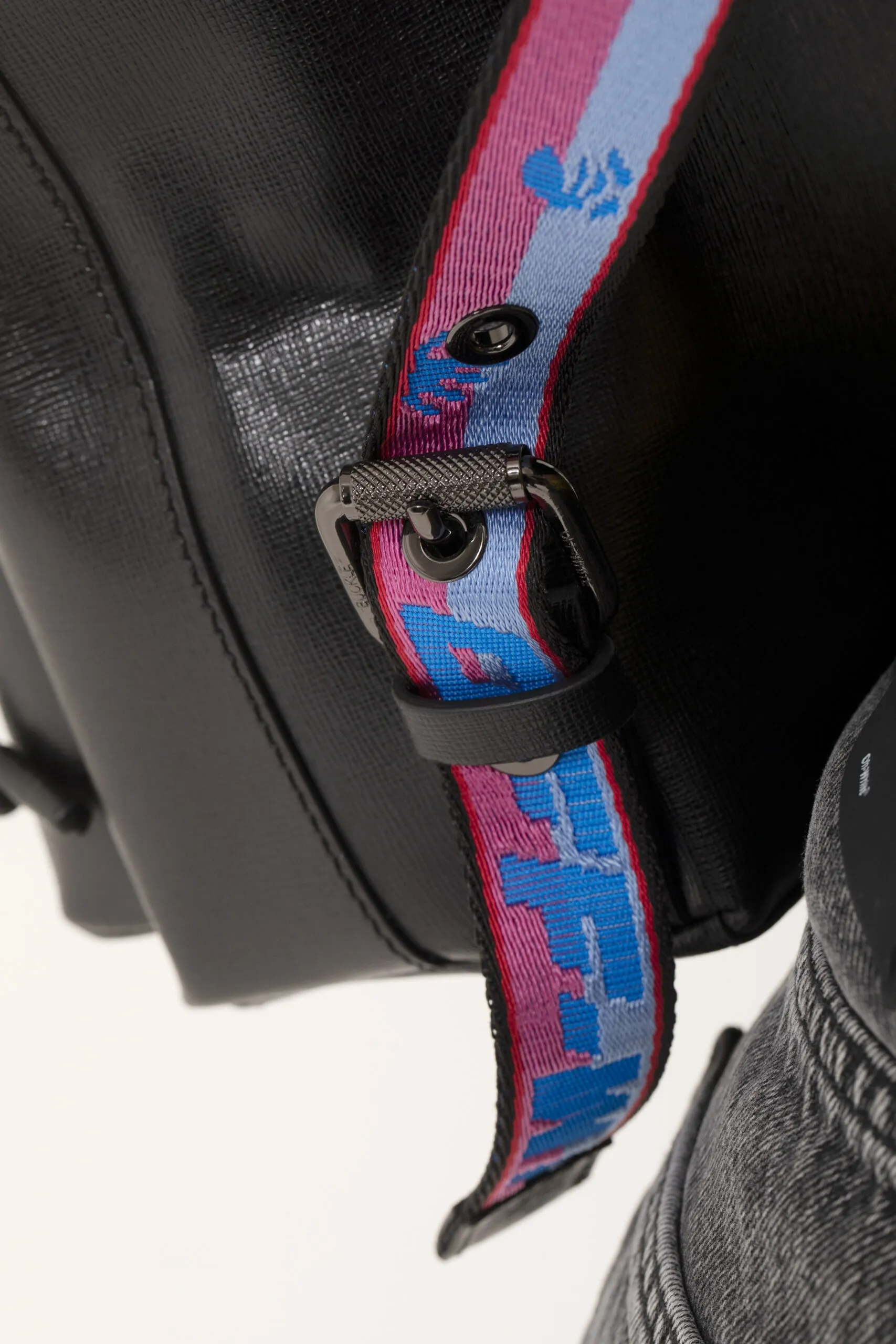 Off White Zaino In Pelle Con Stampa