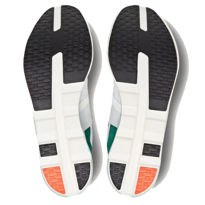 On Cloudboom Echo 3 Undyed Bianco Verde Acqua - Scarpe Running Donna
