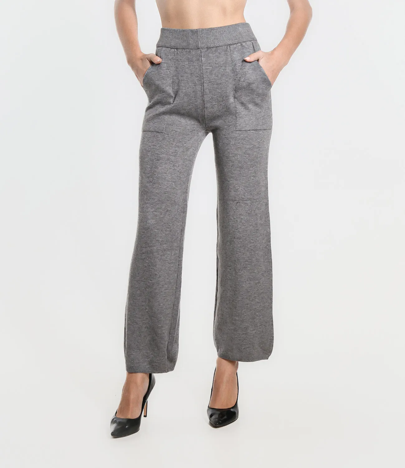PANTALONE IN VISCOSA CON TASCHE
