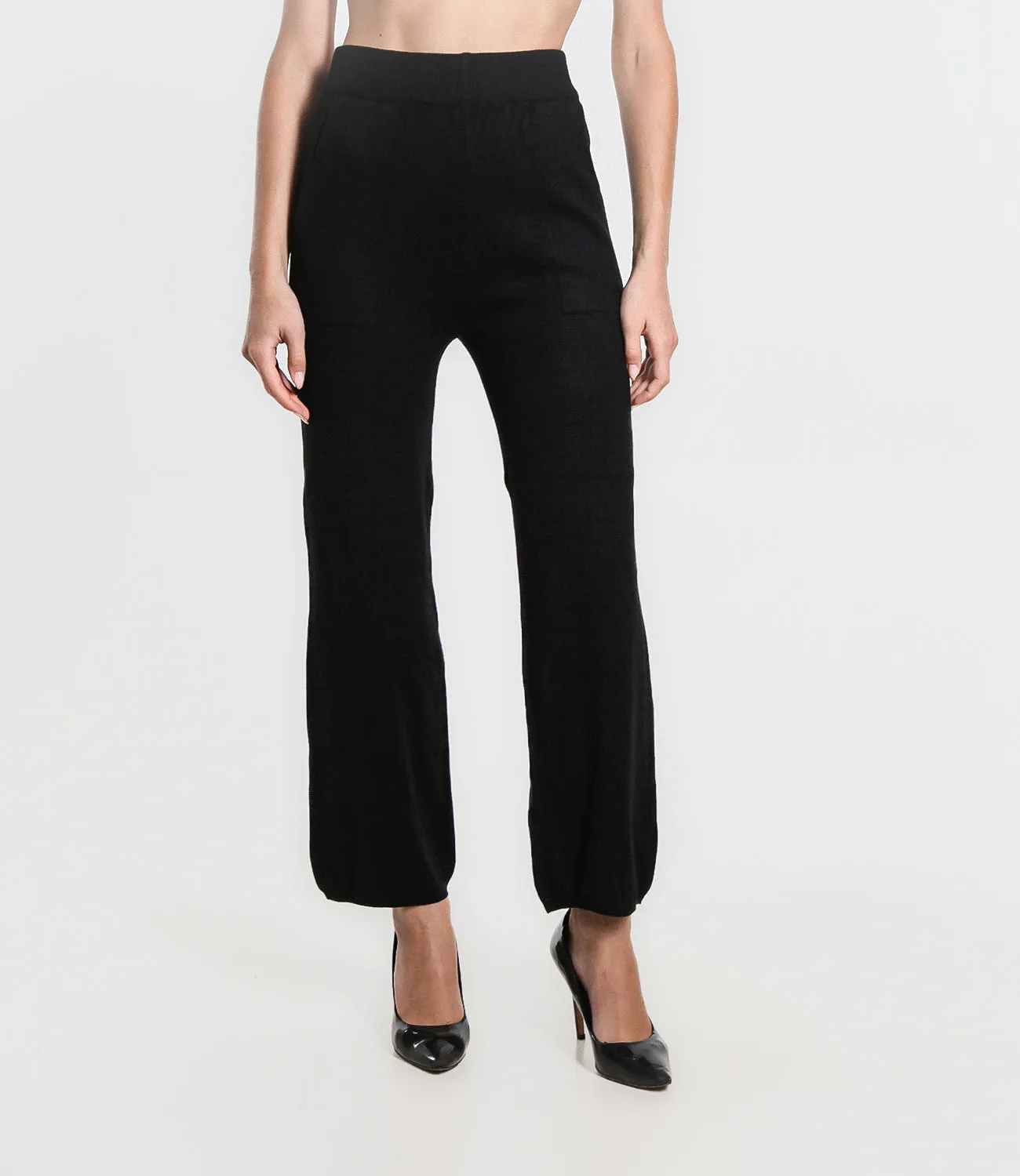 PANTALONE IN VISCOSA CON TASCHE