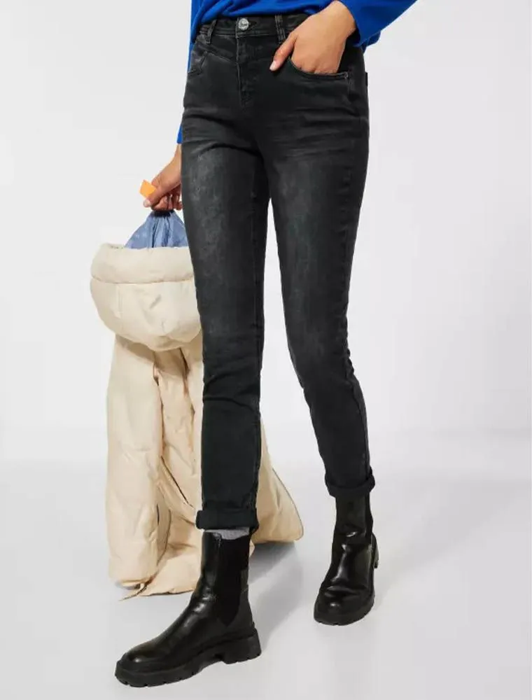 Pantalone Jeans Street One - Black