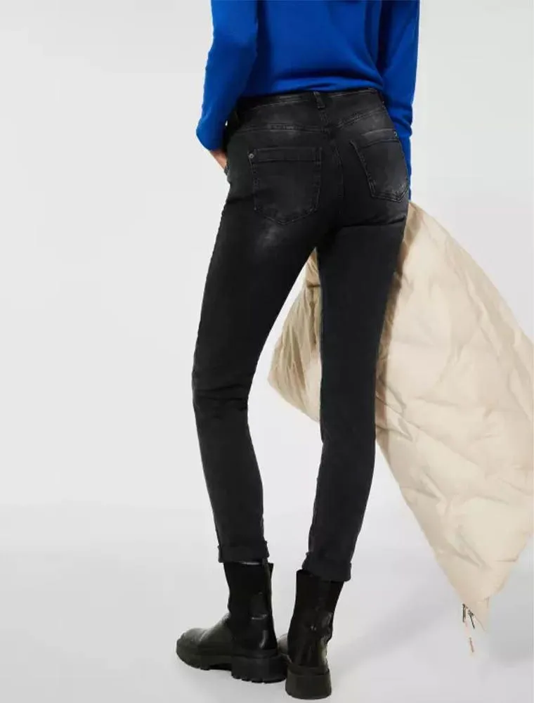 Pantalone Jeans Street One - Black