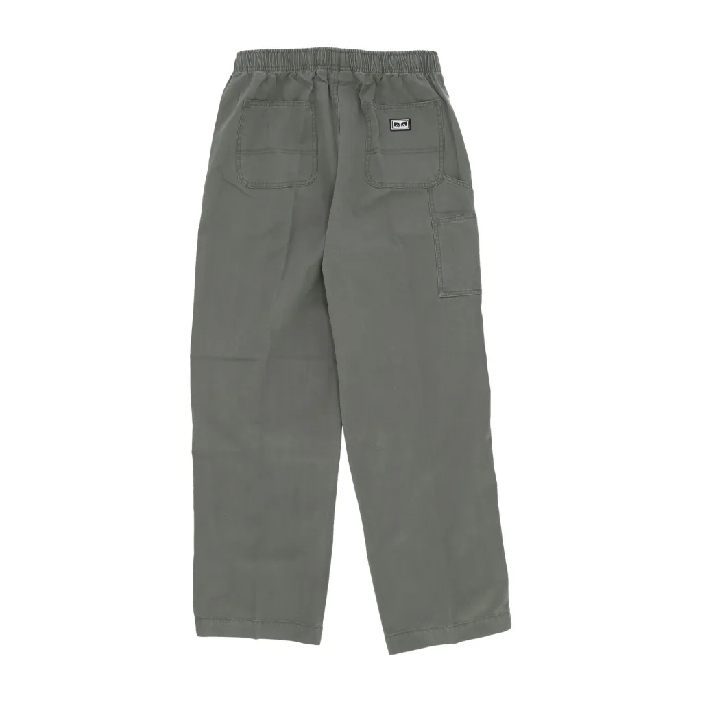 pantalone lungo uomo big easy canvas pant SMOKEY OLIVE