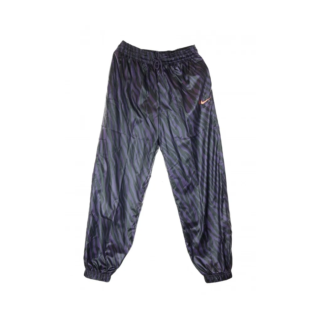 pantalone tuta donna icon clash pant DARK RAISIN/BRIGHT MANGO
