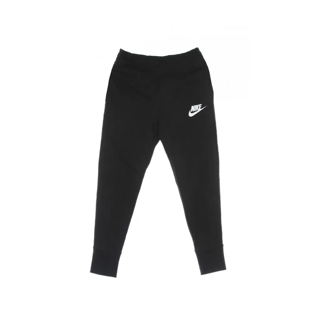 pantalone tuta leggero ragazzo club french terry hw fitted pant BLACK/WHITE
