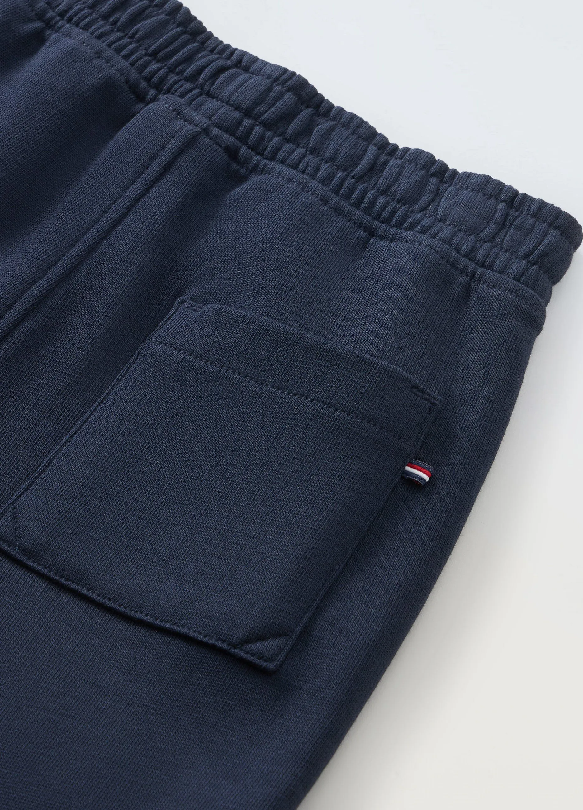 Pantaloni cargo in puro cotone neonato
