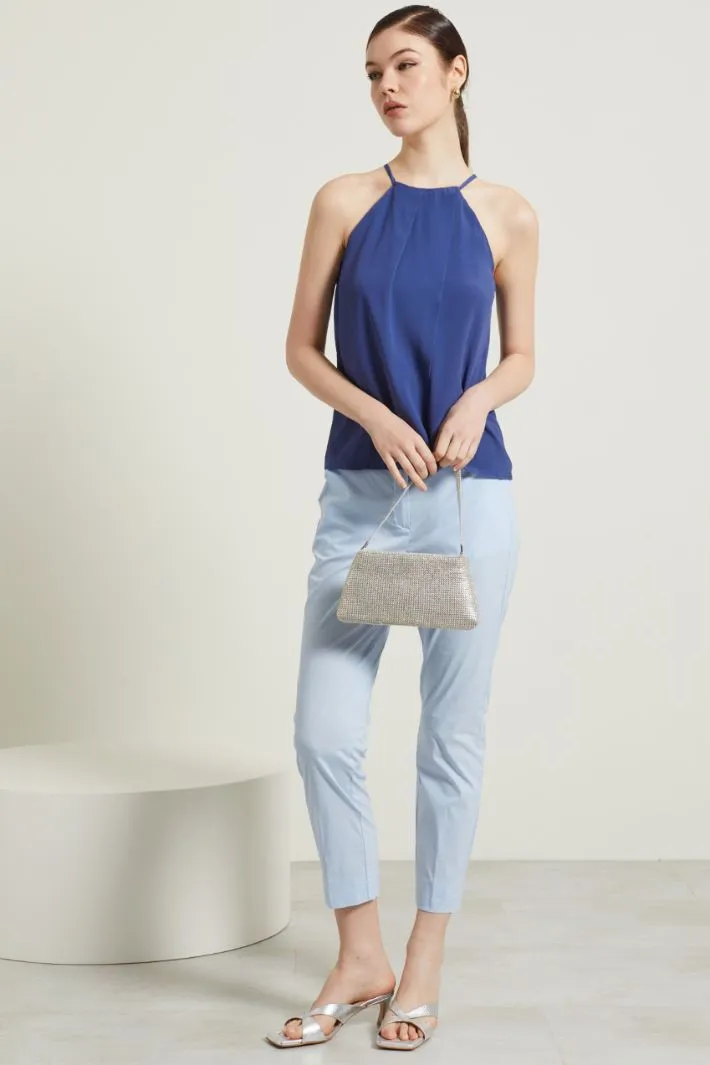Pantaloni chino in cotone