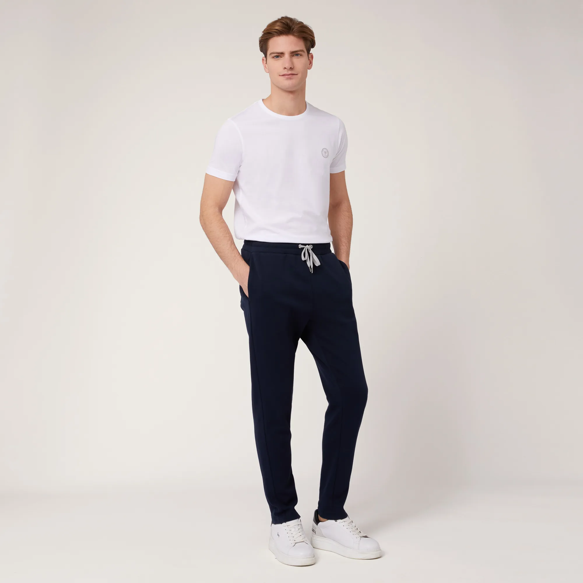 Pantaloni In Misto Cotone