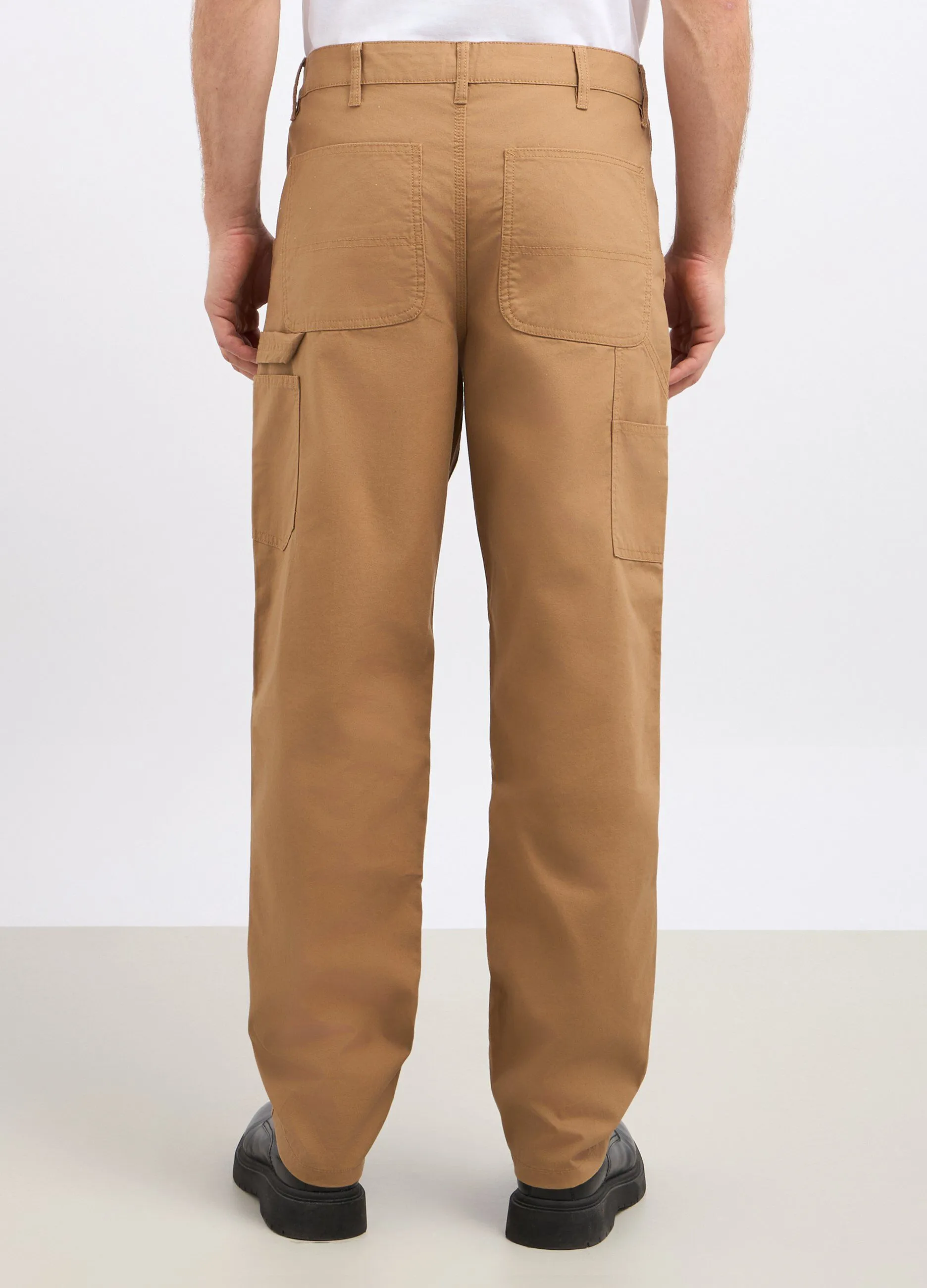 Pantaloni in puro cotone uomo