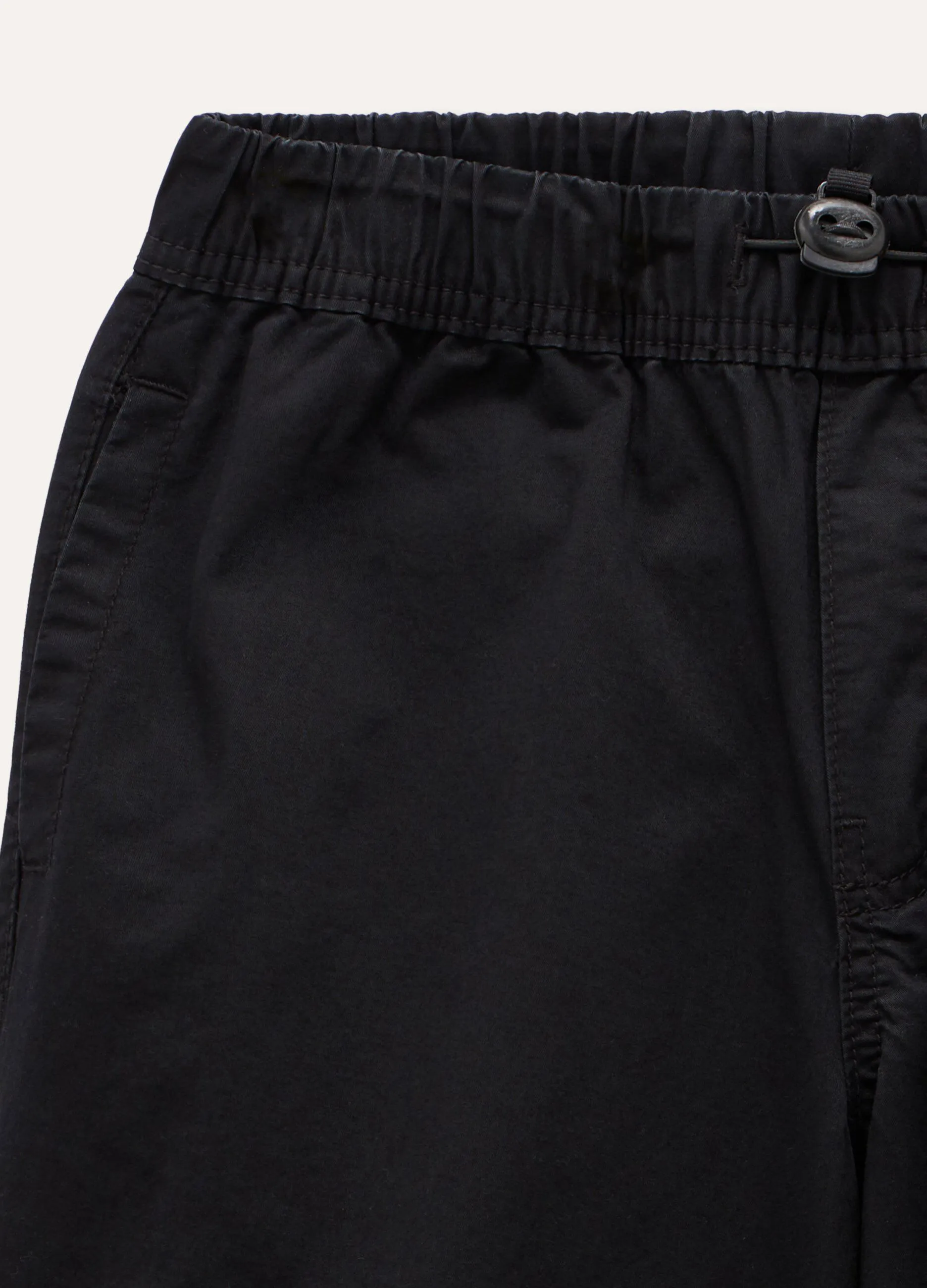 Pantaloni parachute in puro cotone ragazzo