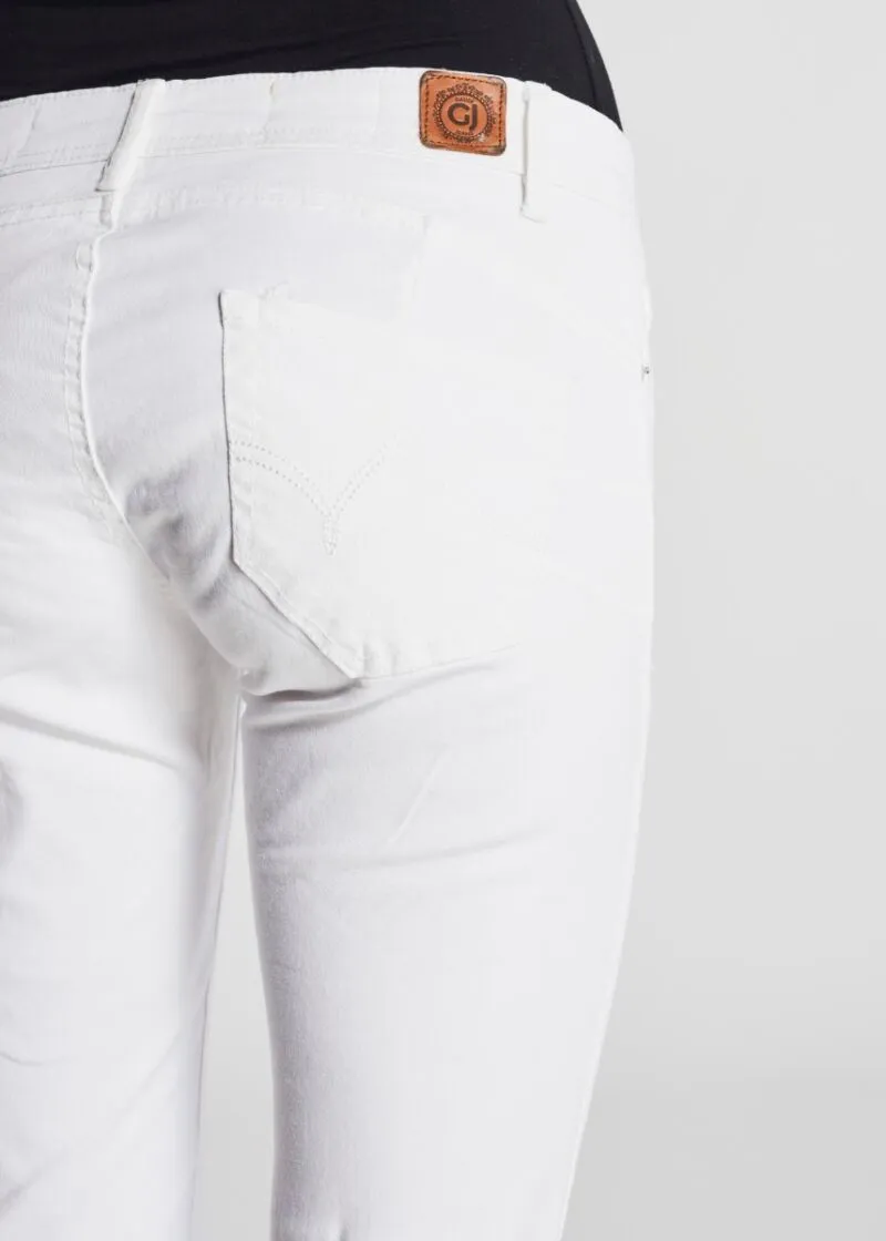 Pantaloni skinny in cotone stretch