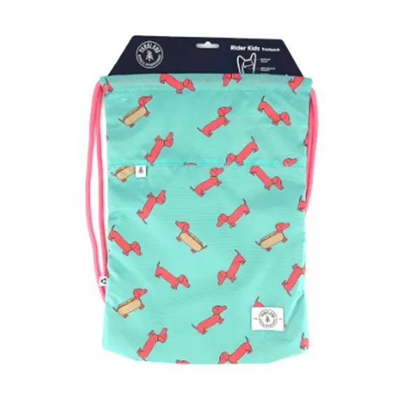 PARKLAND Rider Kids Hot Pink Hot Dog - Zaino Verde    