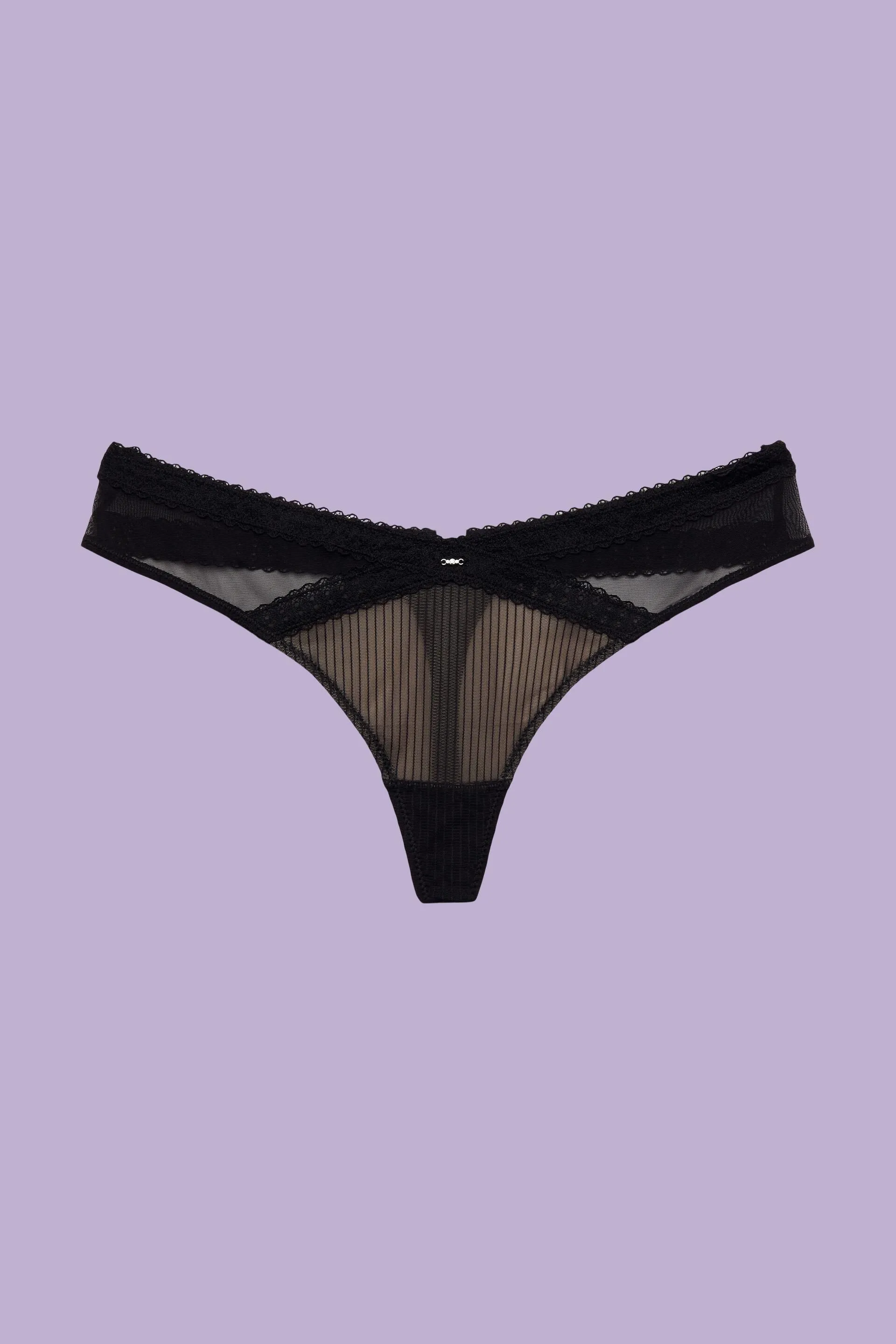 Perizoma a culotte brasiliana in mesh
