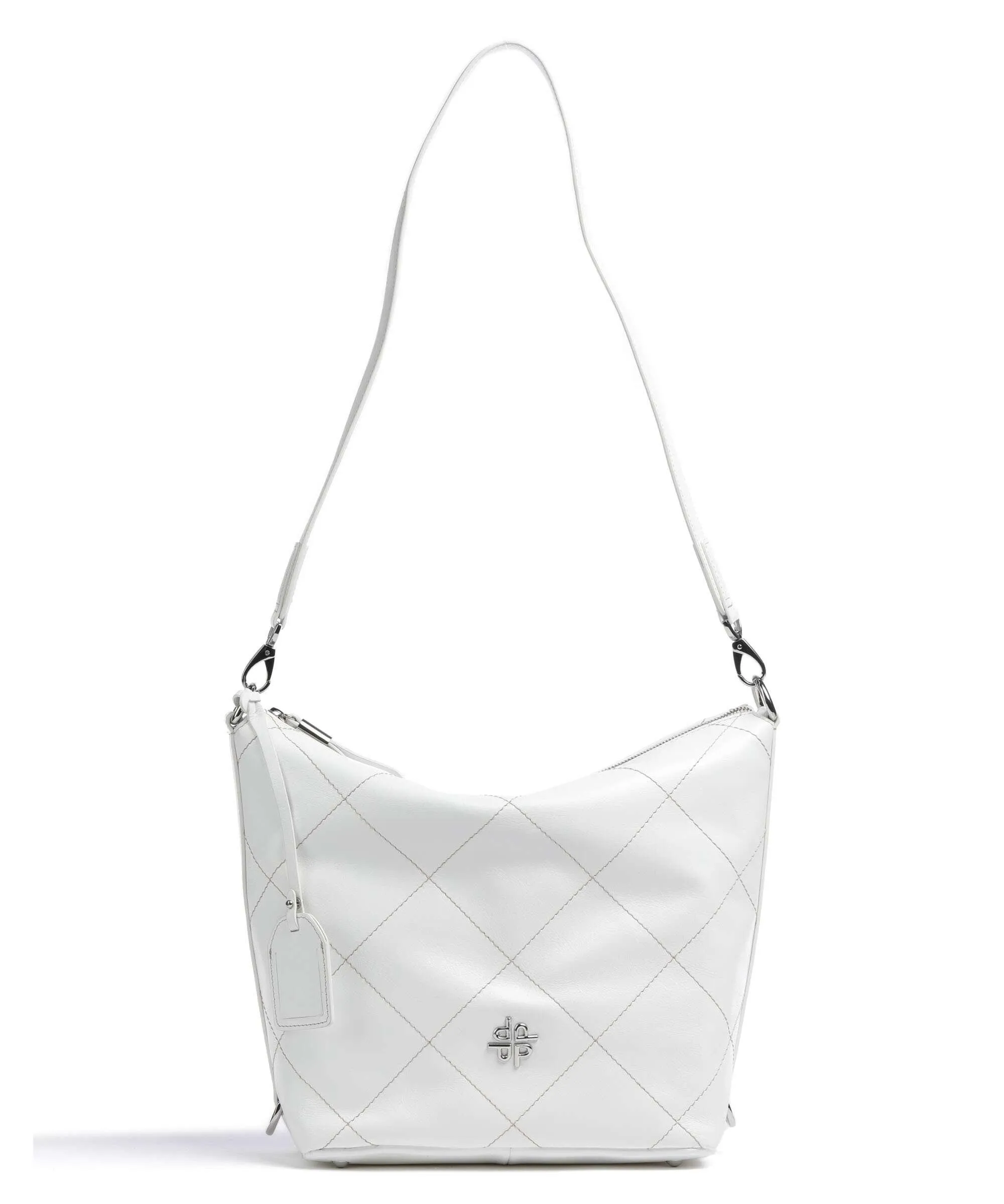  Picard Aurelie Borsa hobo morbida pelle bovina bianco  