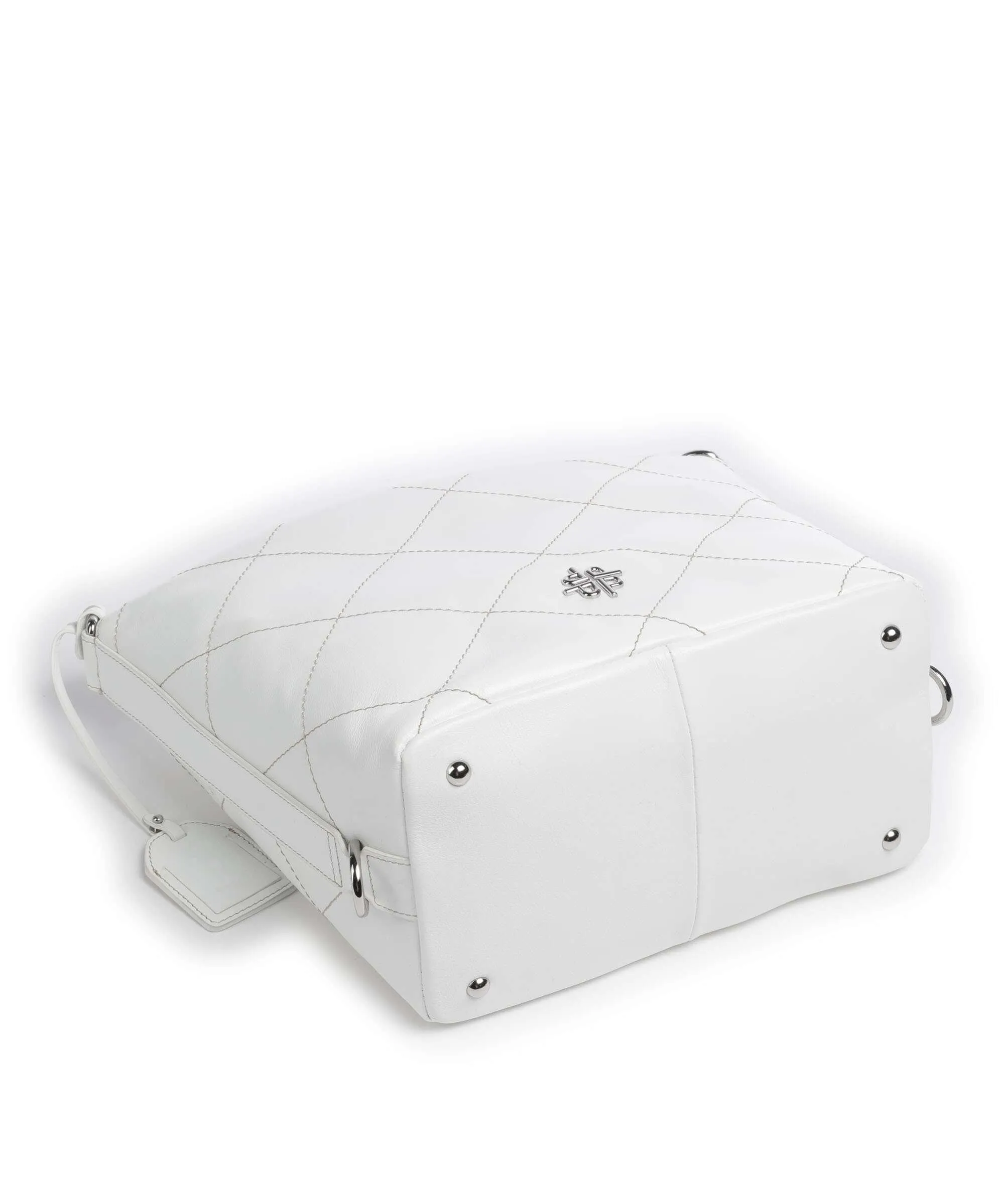  Picard Aurelie Borsa hobo morbida pelle bovina bianco  