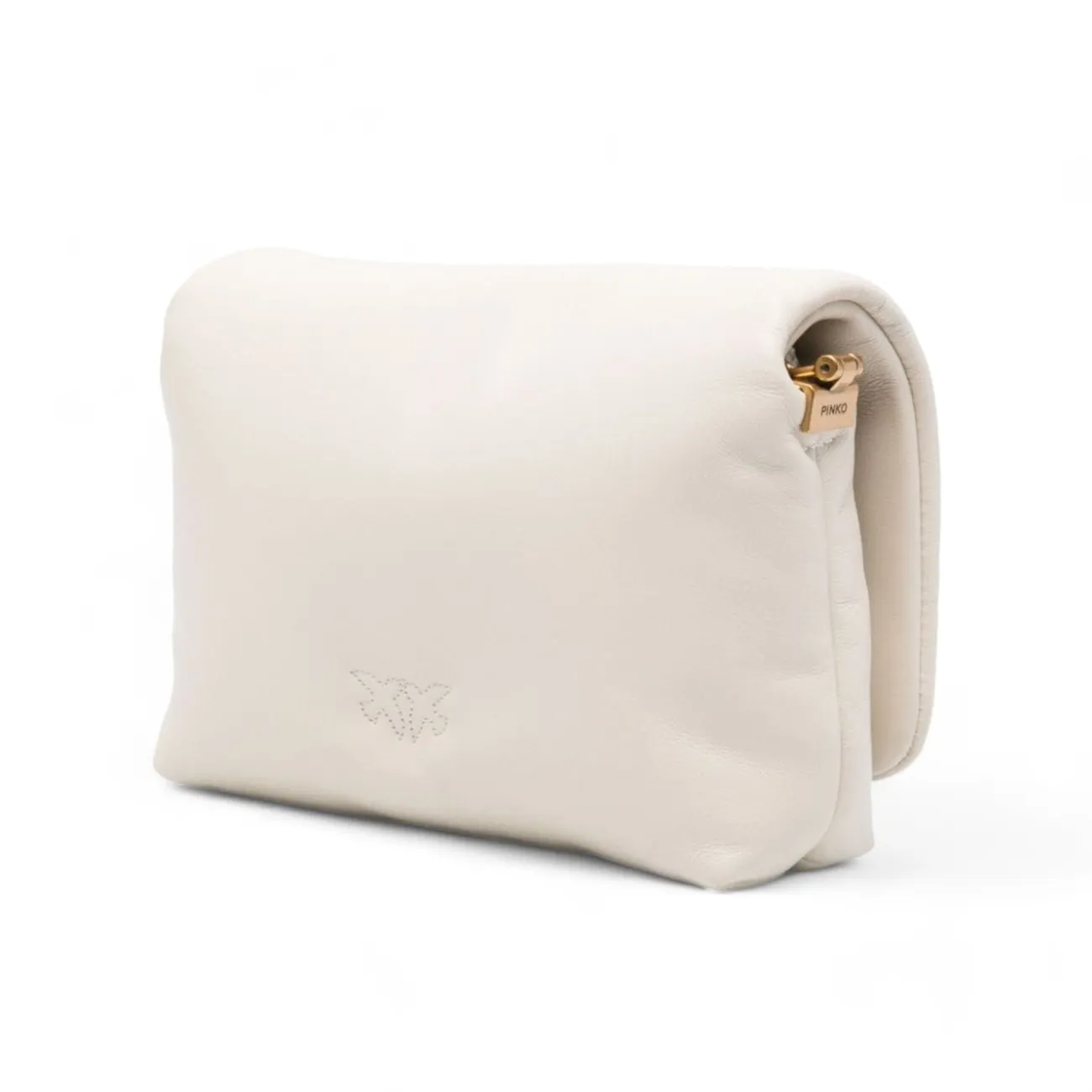 Pinko borsa puff baby love click bianco
