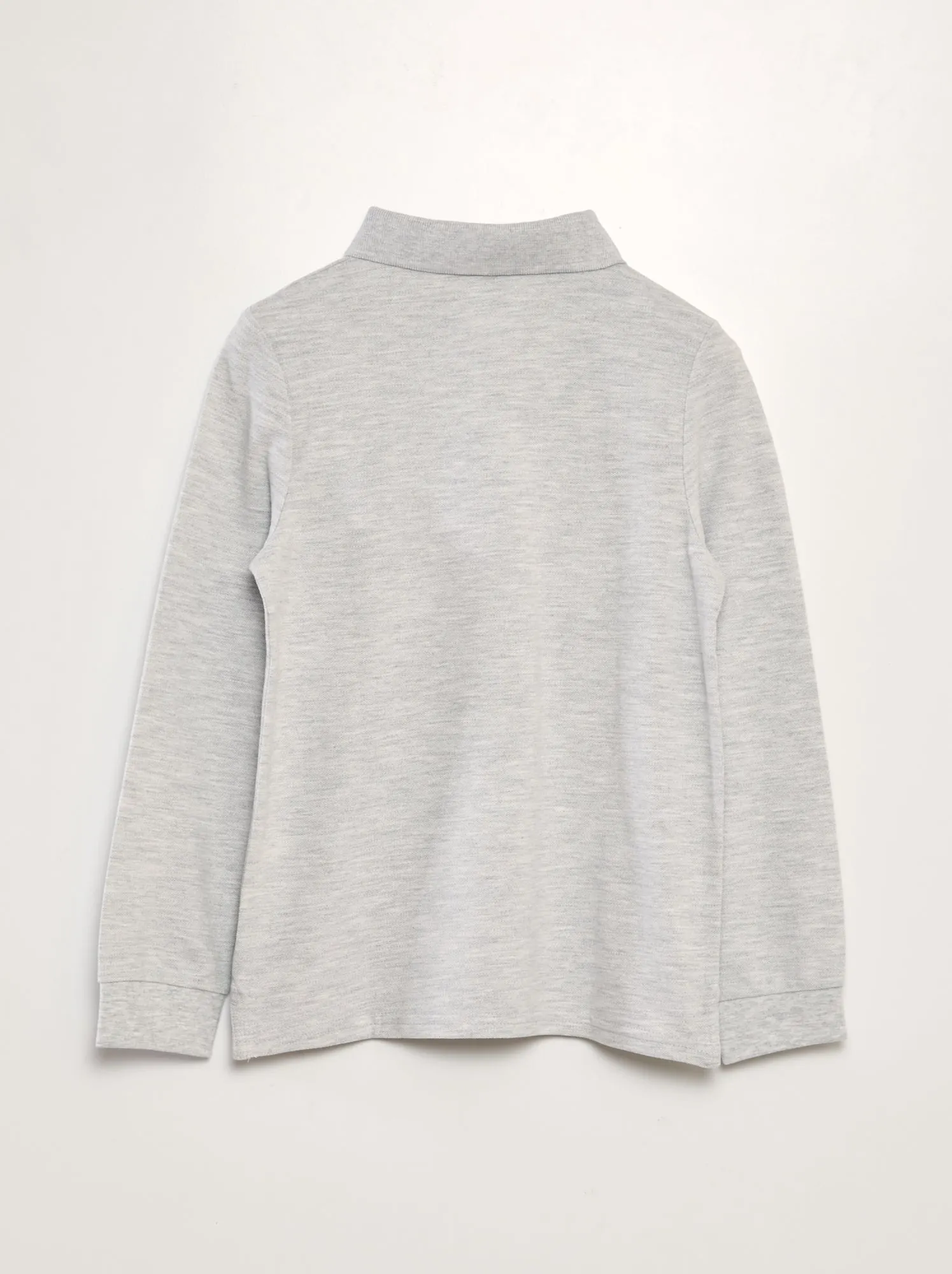 Polo a maniche lunghe - GRIGIO