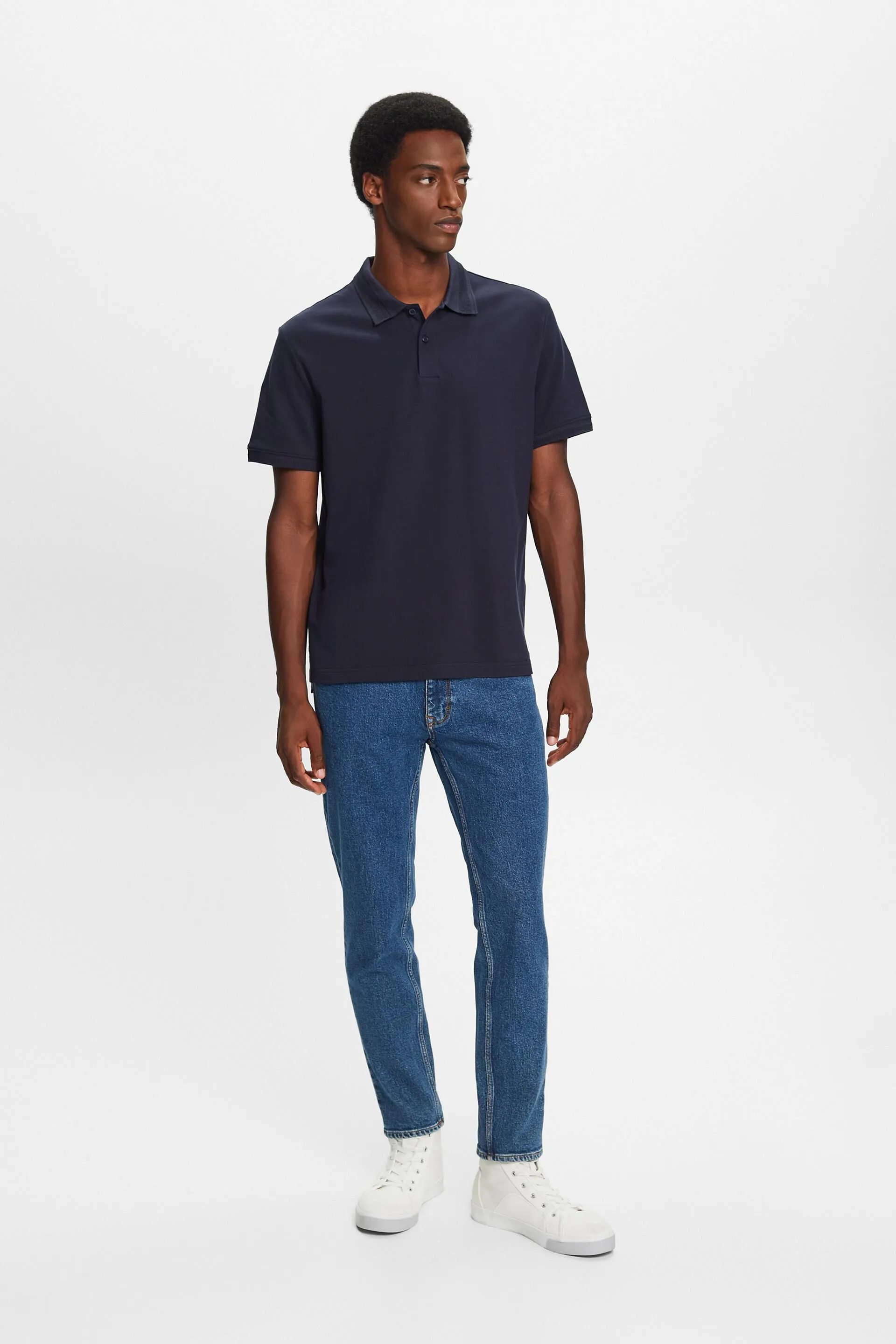 Polo in cotone piqué