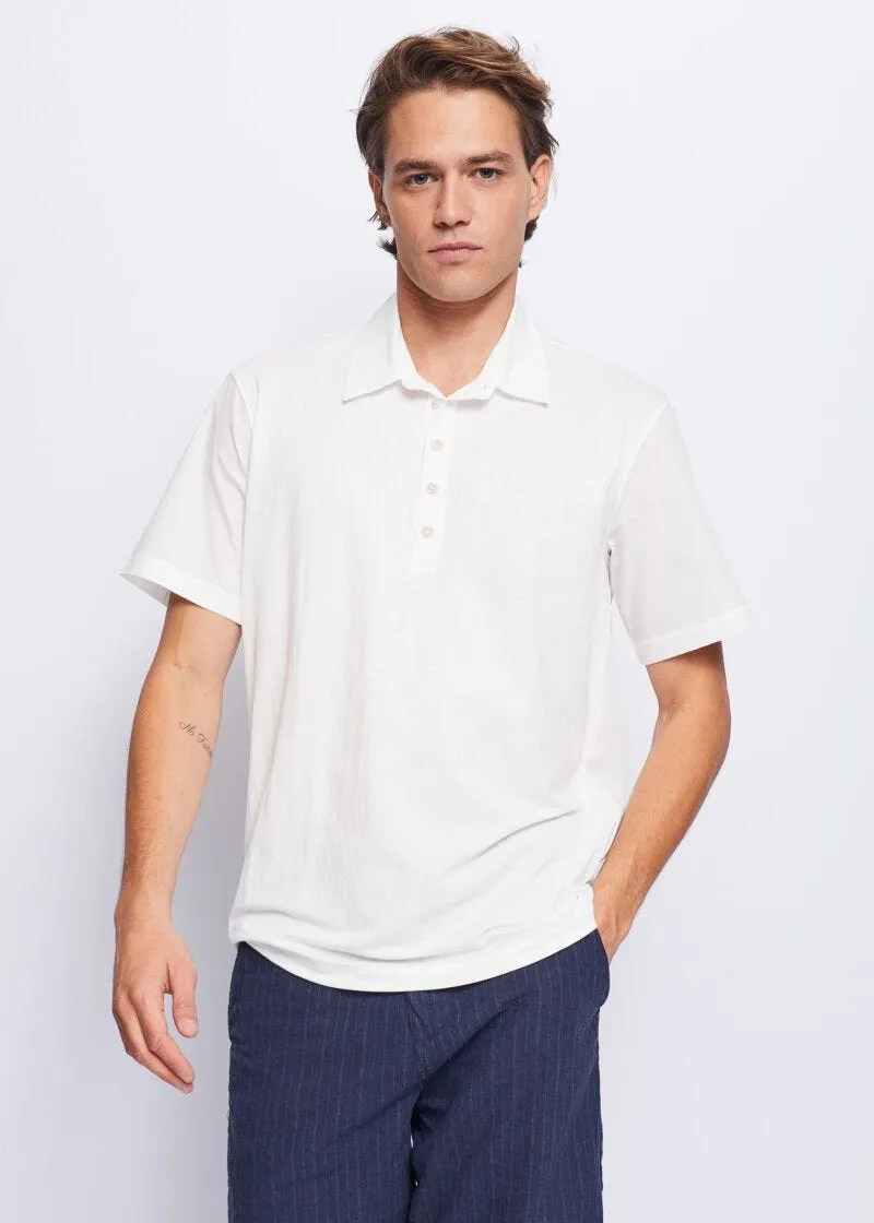 Polo in misto viscosa