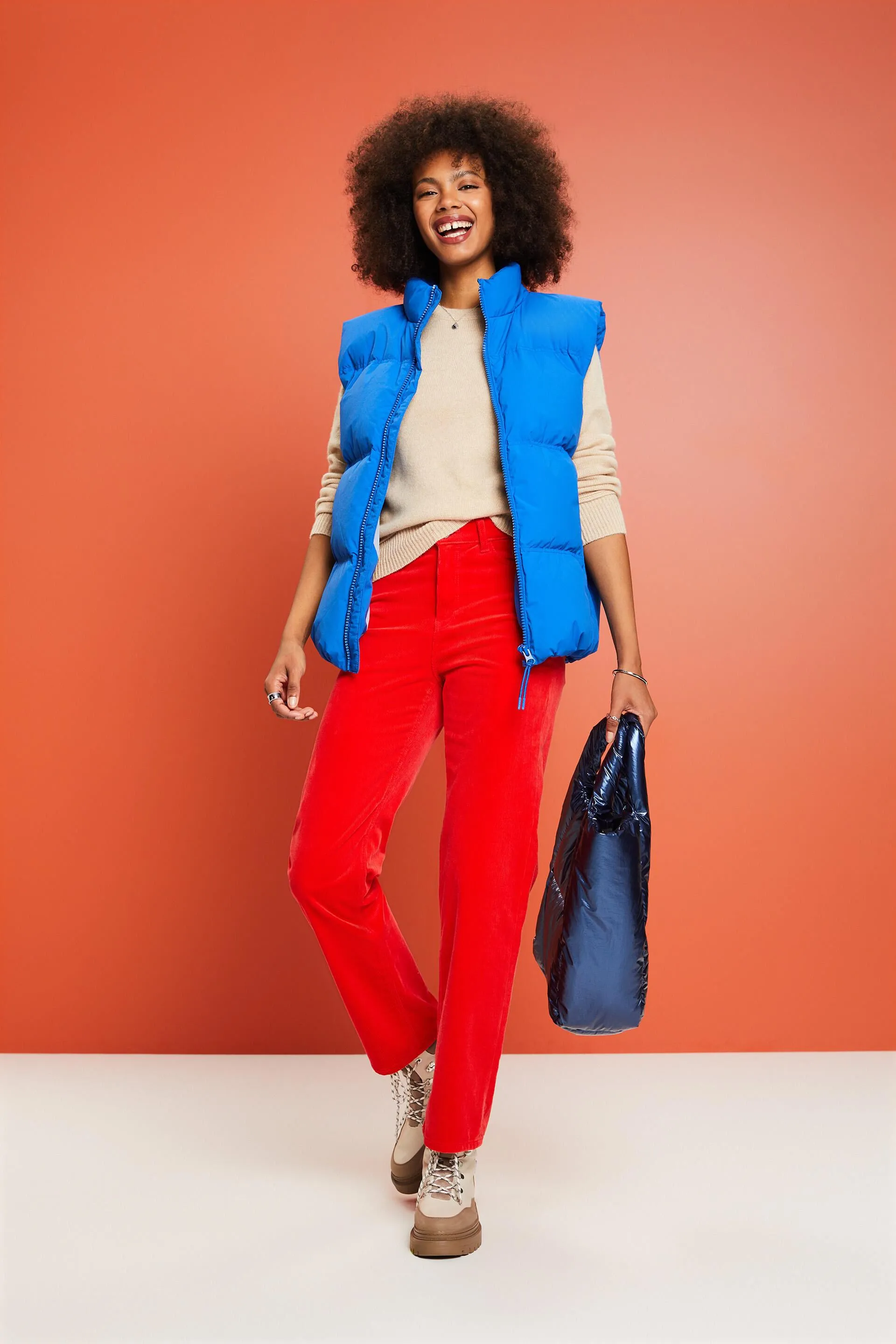 Pullover a girocollo in cashmere