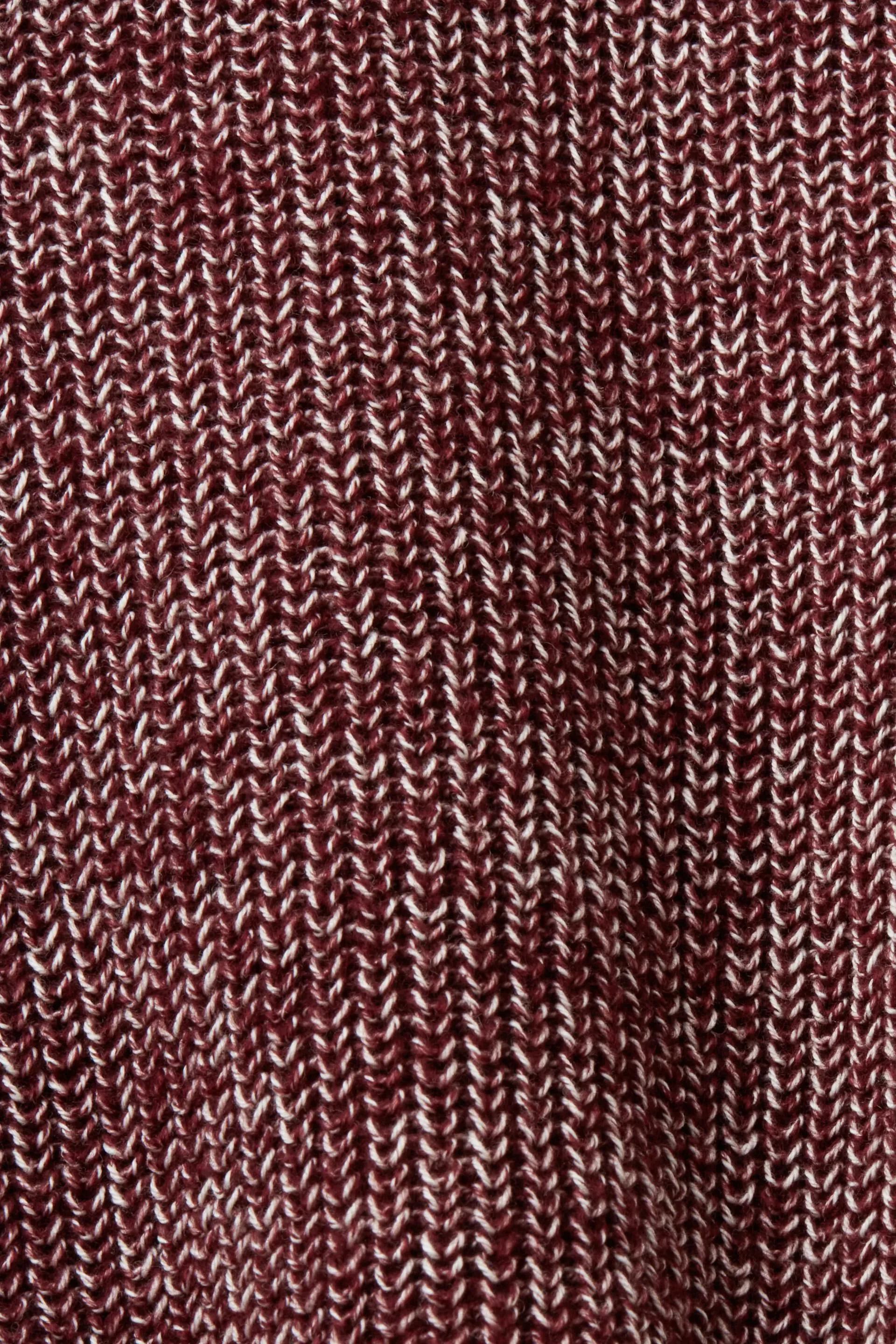 Pullover con colletto stile polo, misto cotone