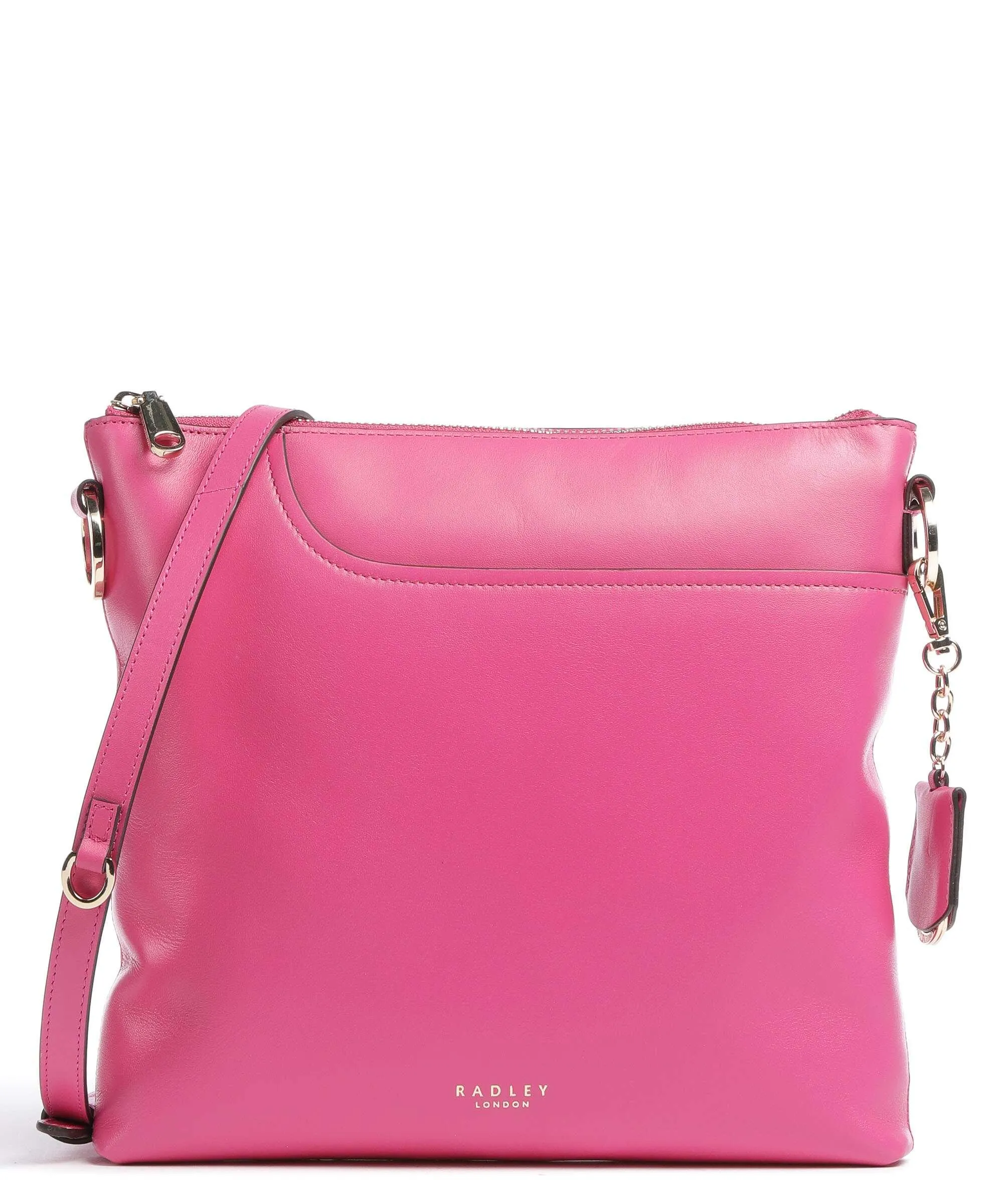  Radley London Pockets 2.0 Borsa a tracolla pelle a grana fine pink  