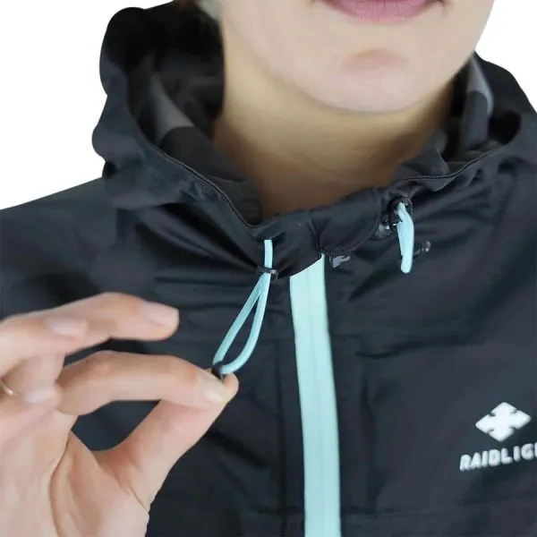 RAIDLIGHT RAIDSHELL  MP+ W Black giacca da trail impermeabile donna