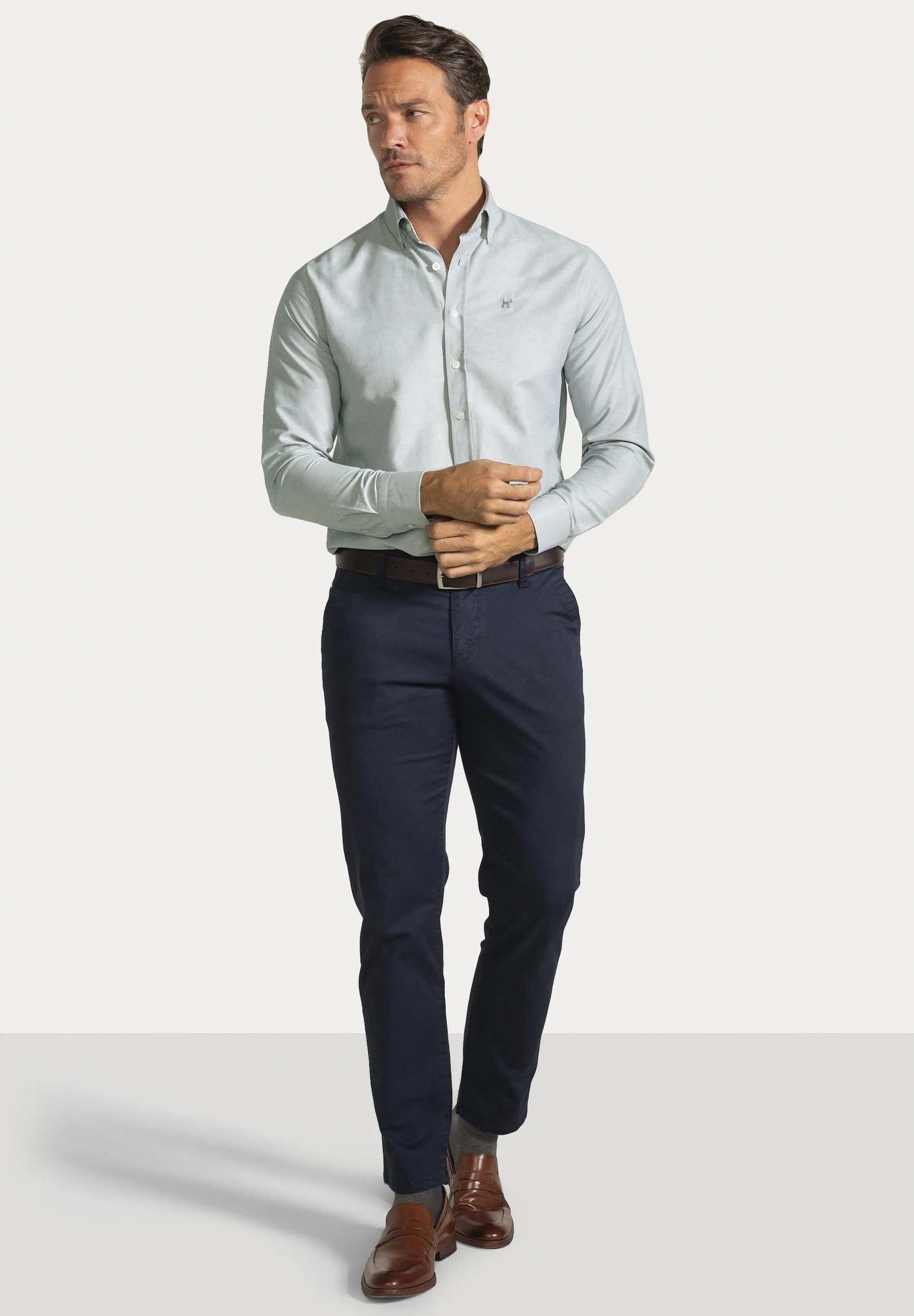 REGULAR FIT OXFORD - Camicia