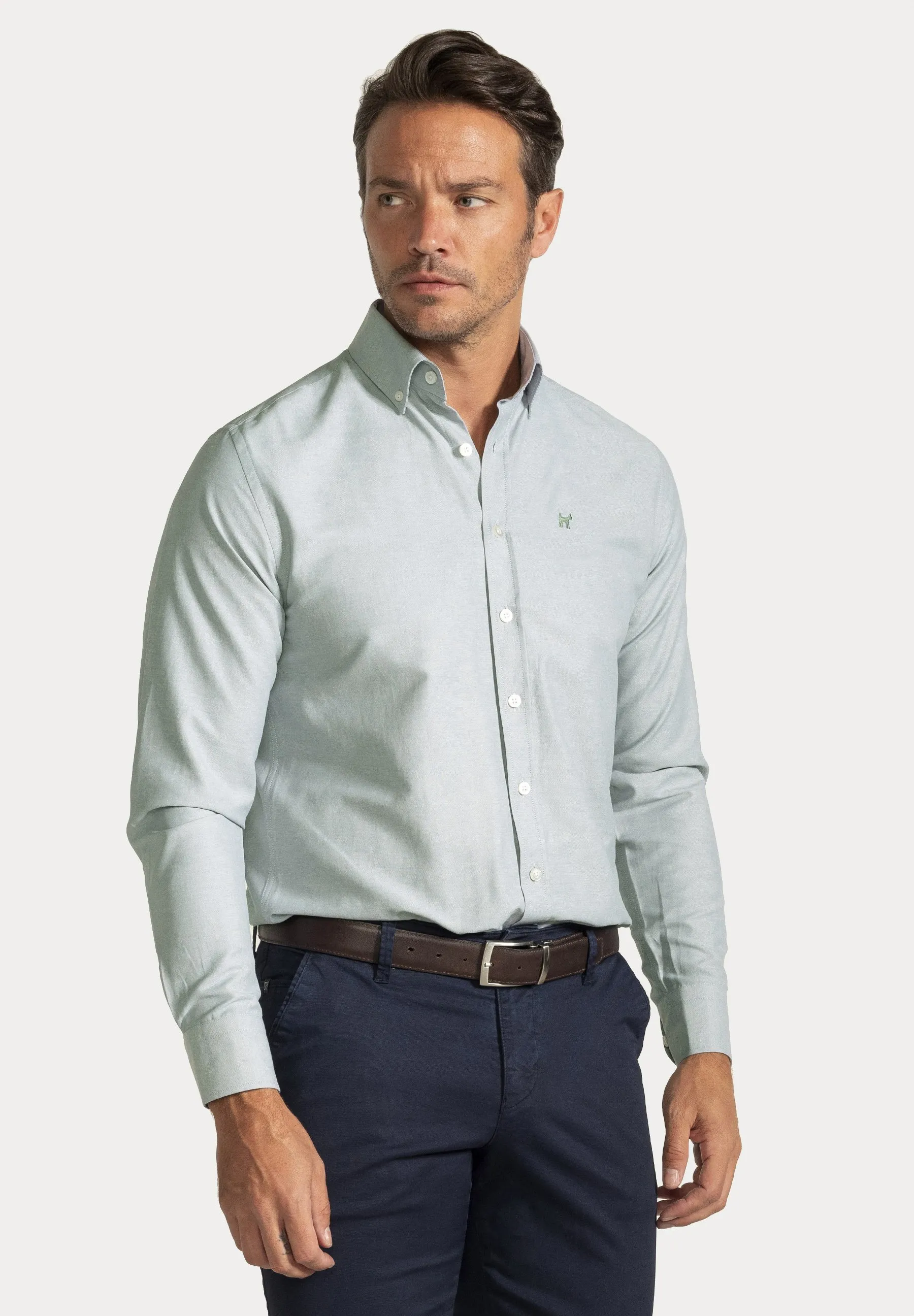 REGULAR FIT OXFORD - Camicia