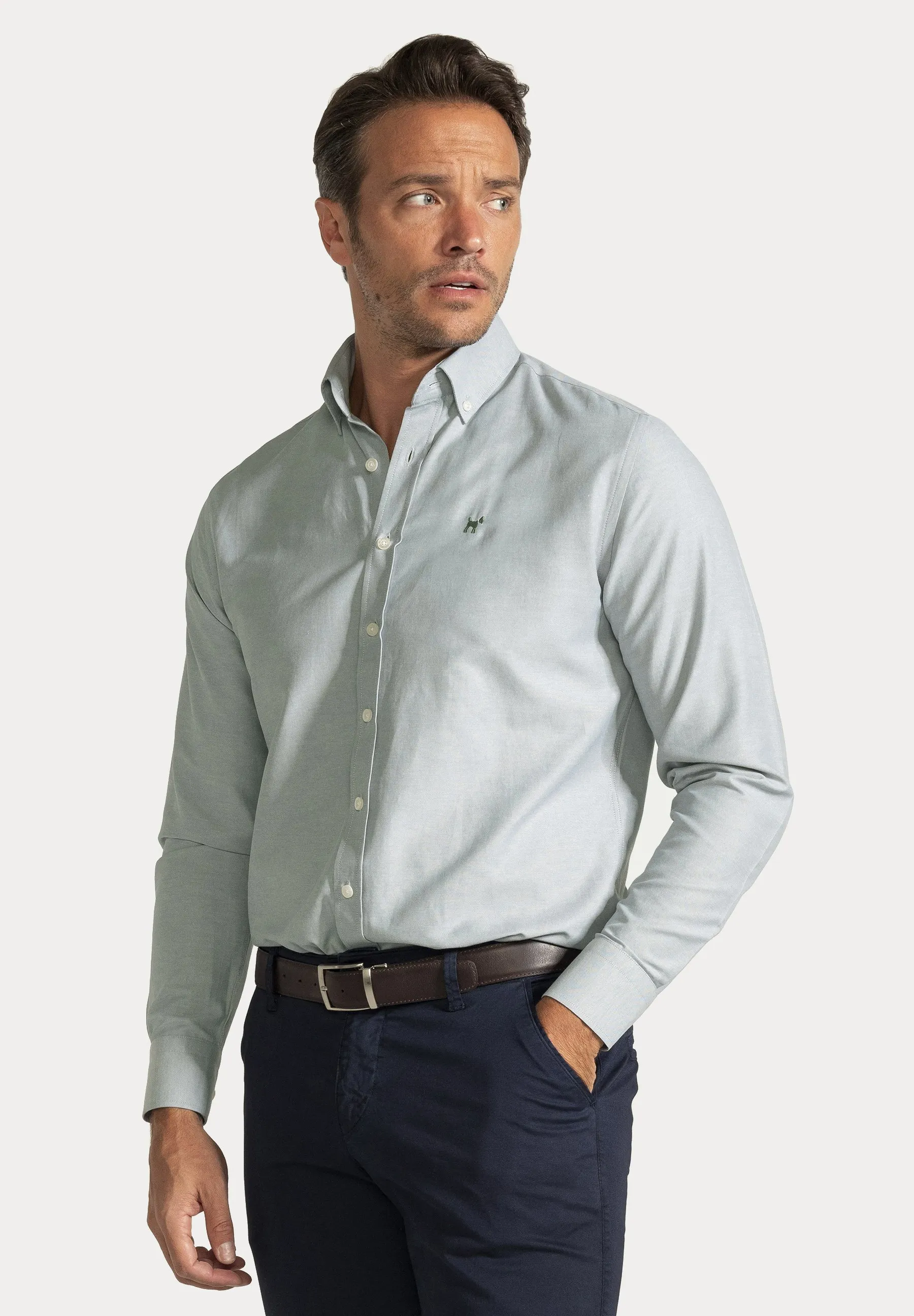 REGULAR FIT OXFORD - Camicia
